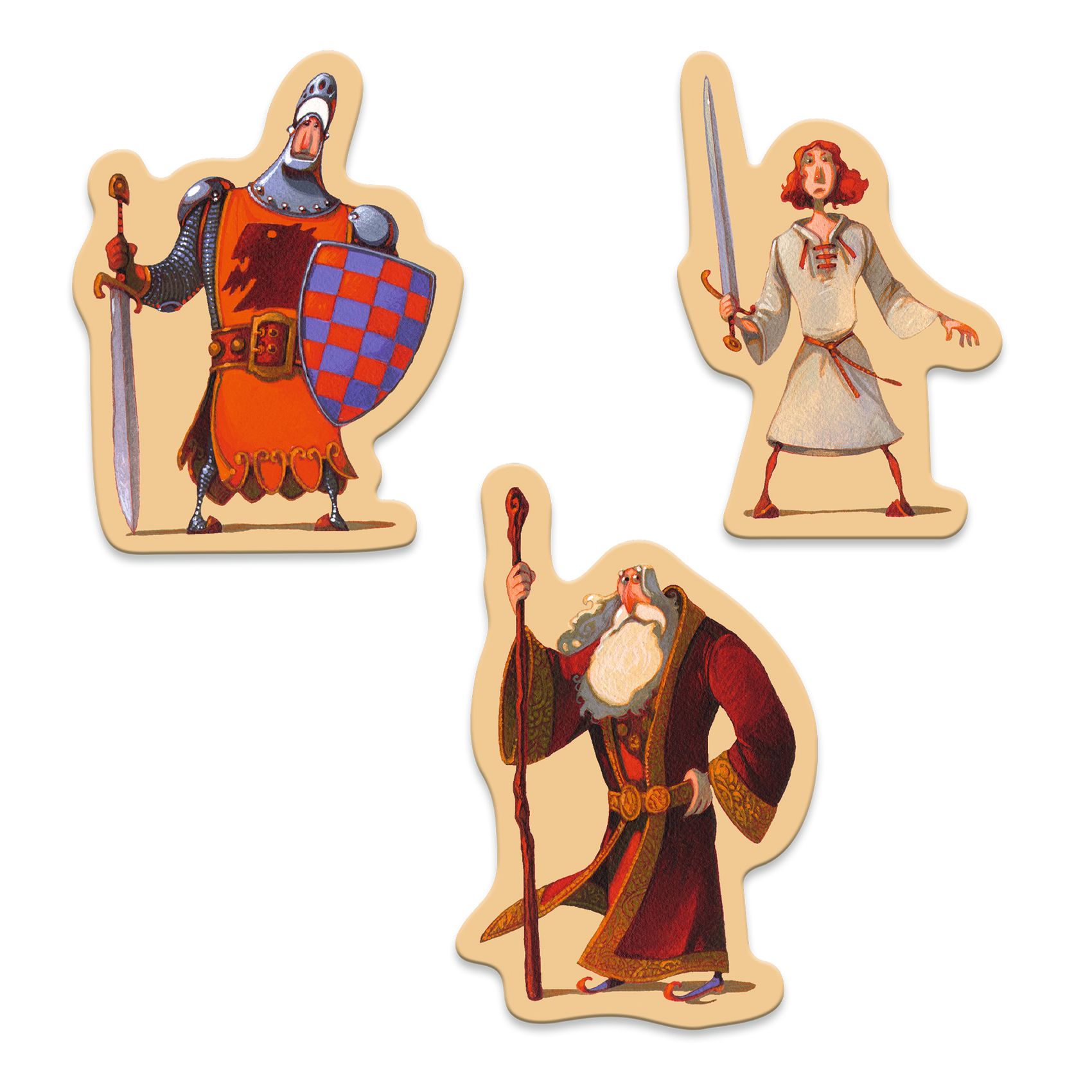 Mese puzzle - Artúr király, 100 db-os - The King Arthur - 5