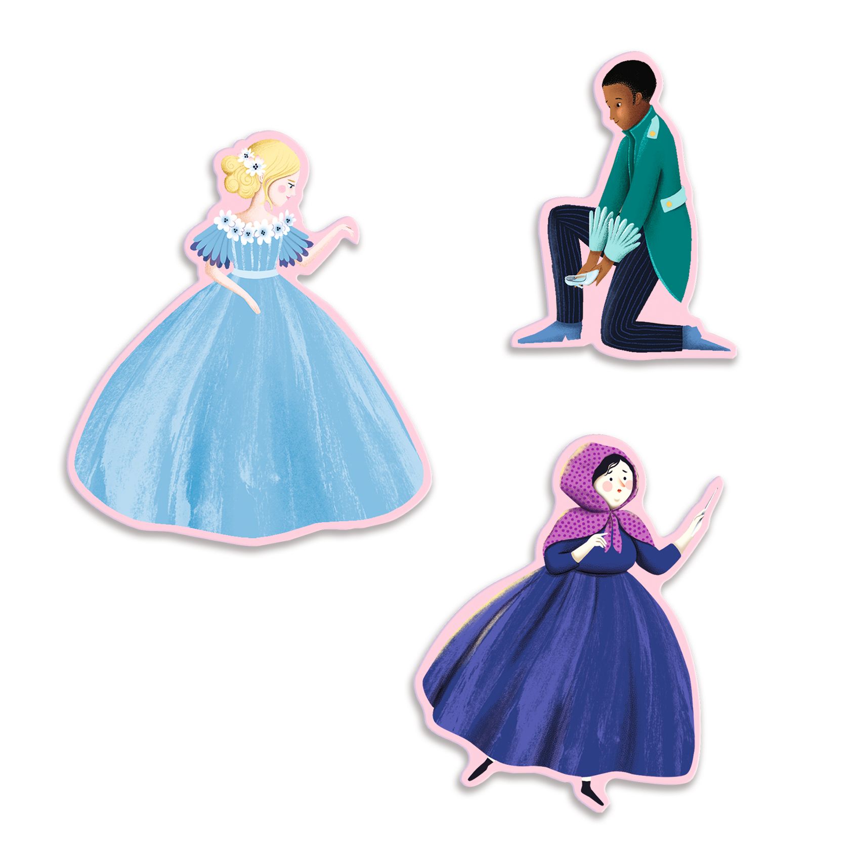 Mese puzzle - Hamupipőke, 54 db-os - Cinderella - 5