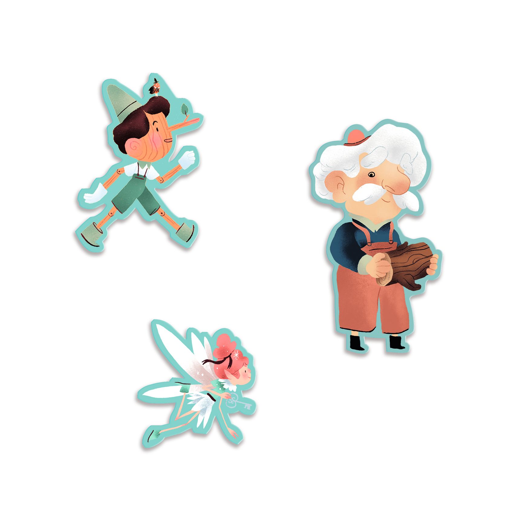 Mese puzzle - Pinokkió, 54 db-os - Pinocchio - 5