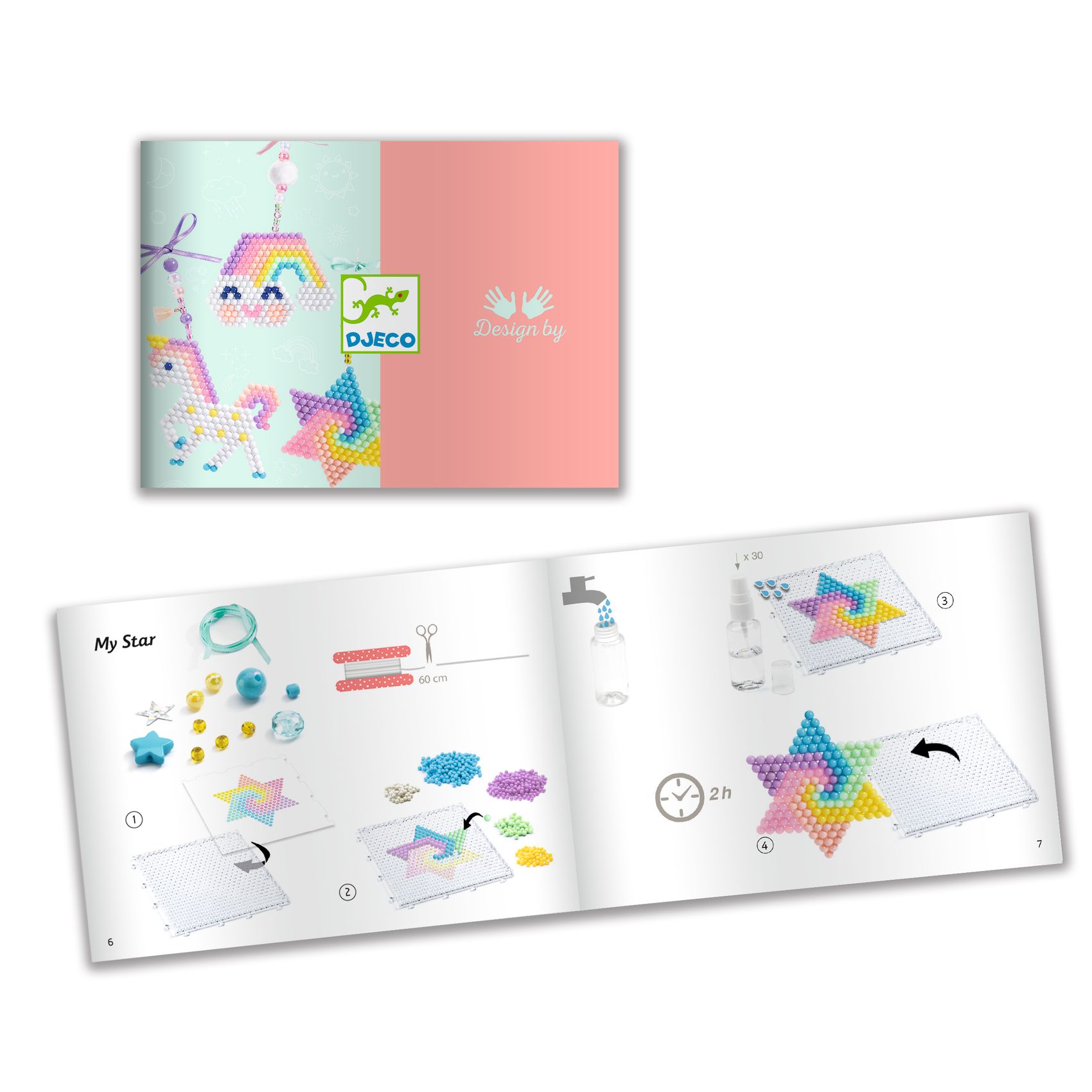 Artistic Aqua - Gyöngyből kép - Rainbow - 4