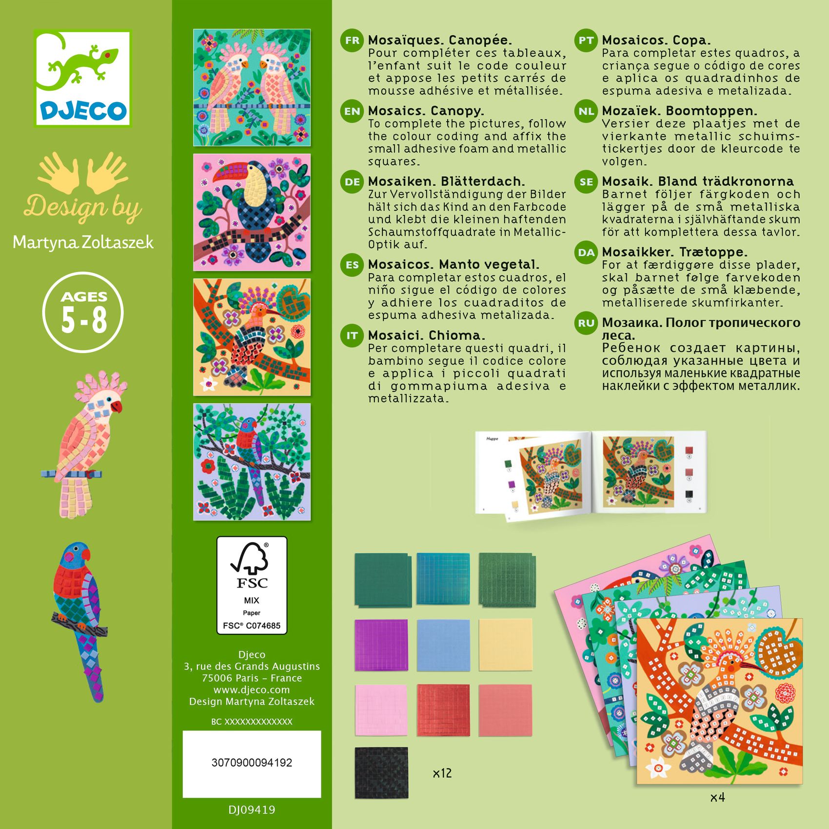 Mozaikkép készítés - Lombok között - Canopy - 7