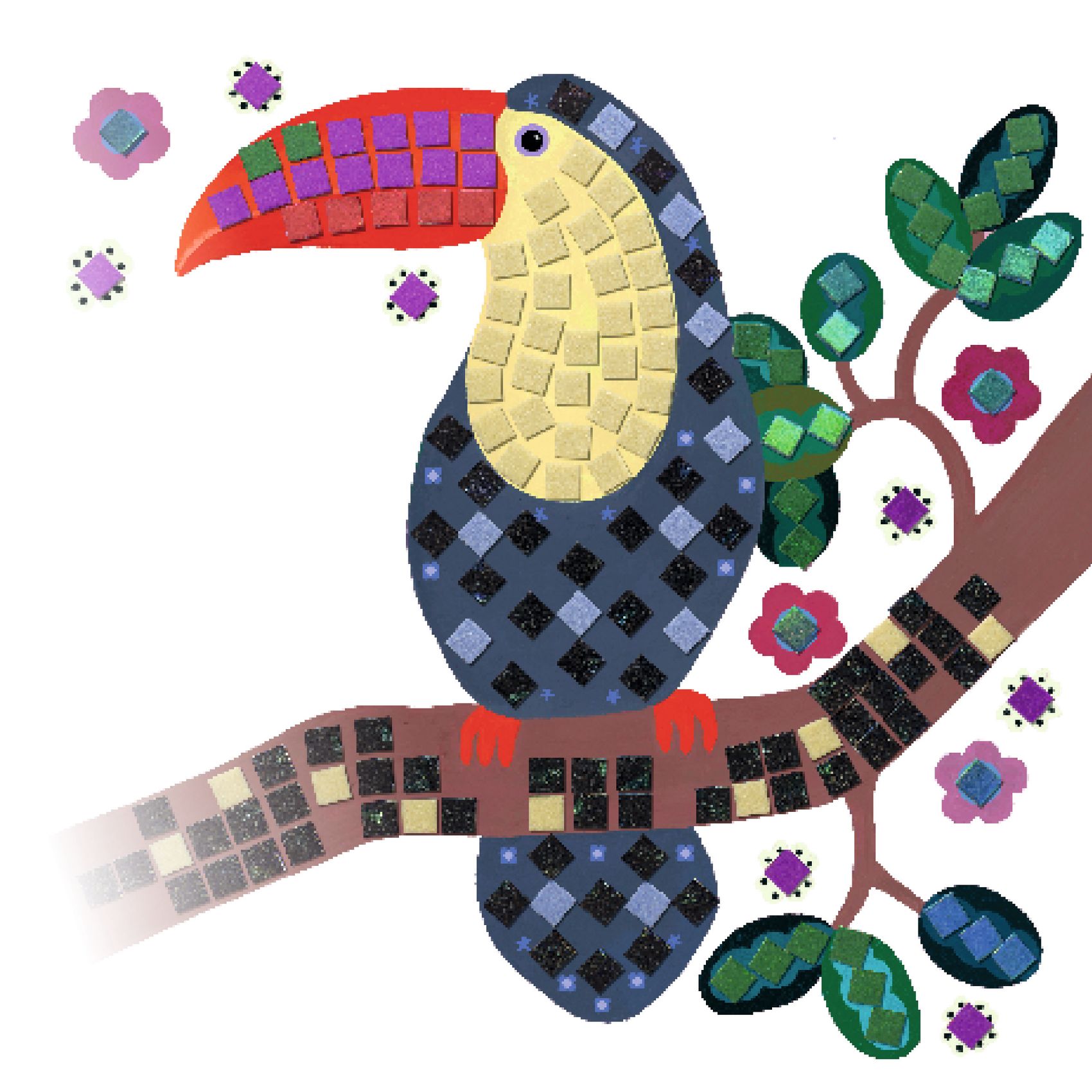 Mozaikkép készítés - Lombok között - Canopy - 1