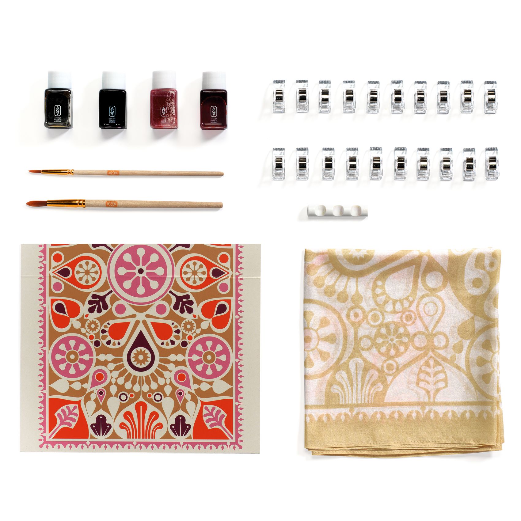 Műterem 11 - Selyem festés, Mandalák - Atelier 11, Silk Painting - 2