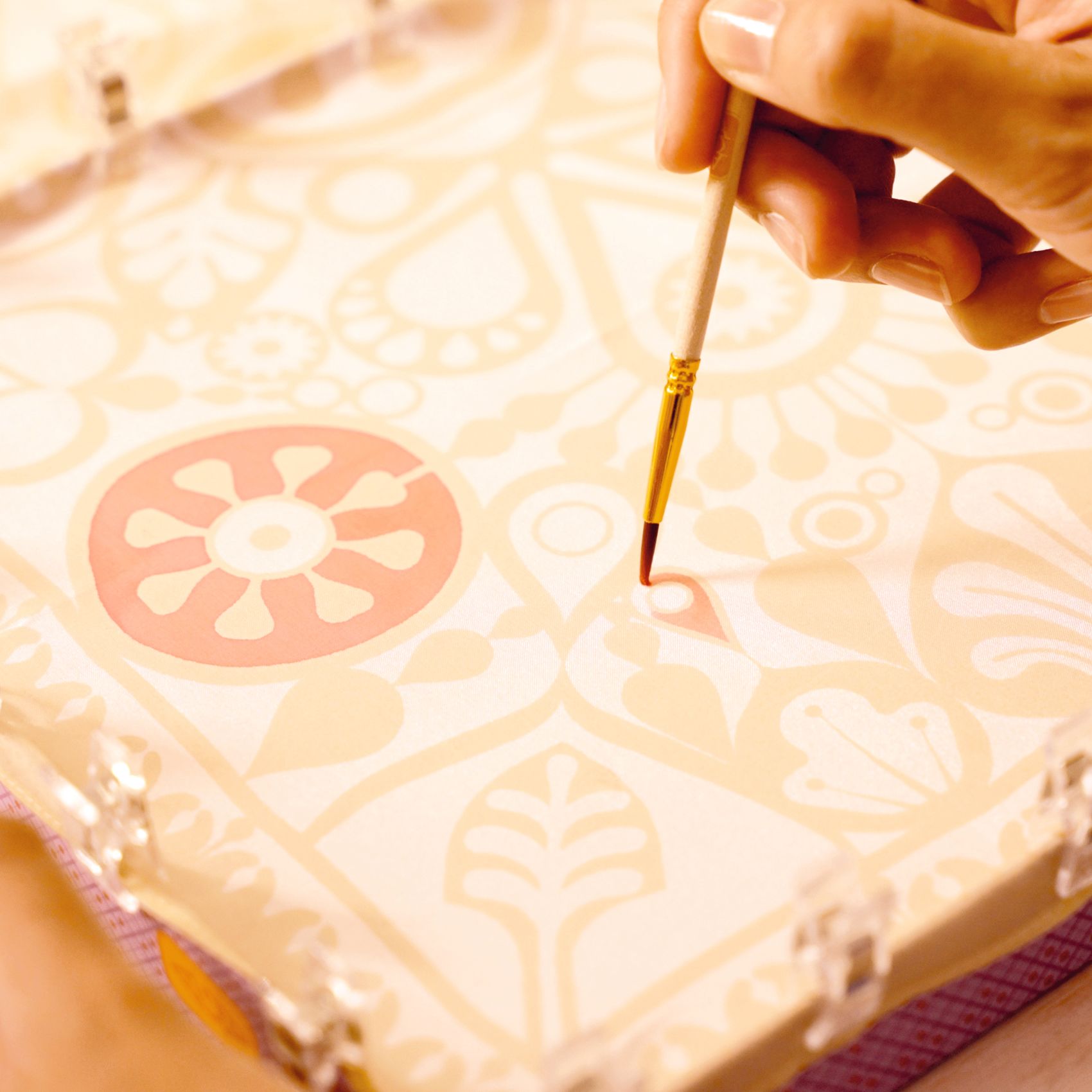 Műterem 11 - Selyem festés, Mandalák - Atelier 11, Silk Painting - 5