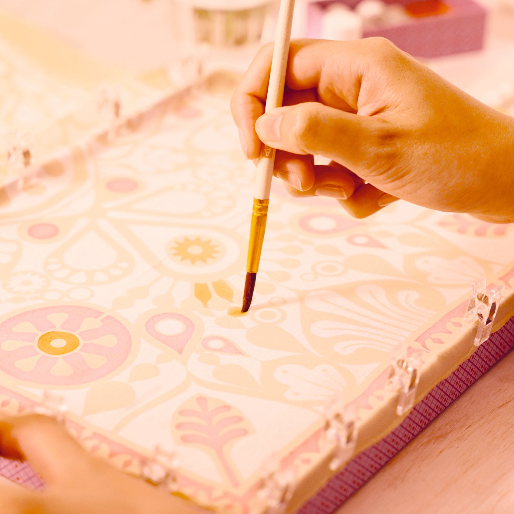 Műterem 11 - Selyem festés, Mandalák - Atelier 11, Silk Painting - 6