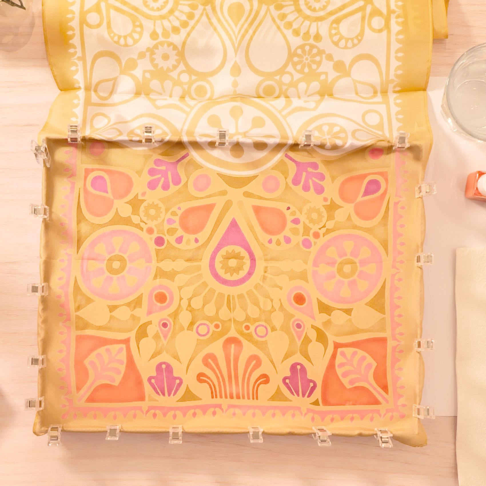 Műterem 11 - Selyem festés, Mandalák - Atelier 11, Silk Painting - 7