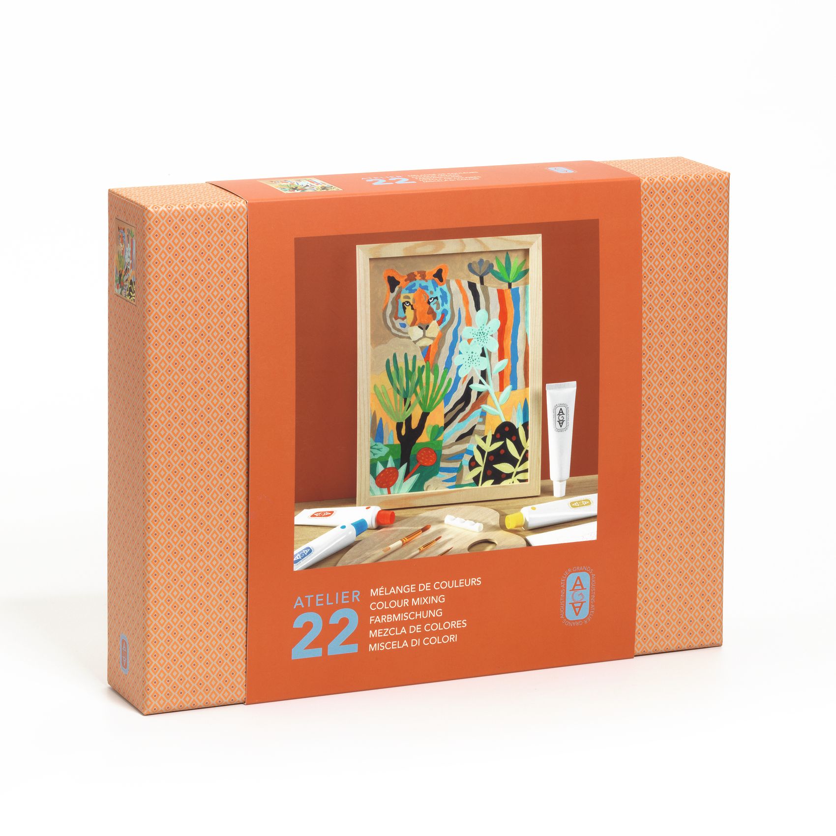 Műterem 22 - Színkeverés, Tigris - Atelier 22, Colour Mixing - 0
