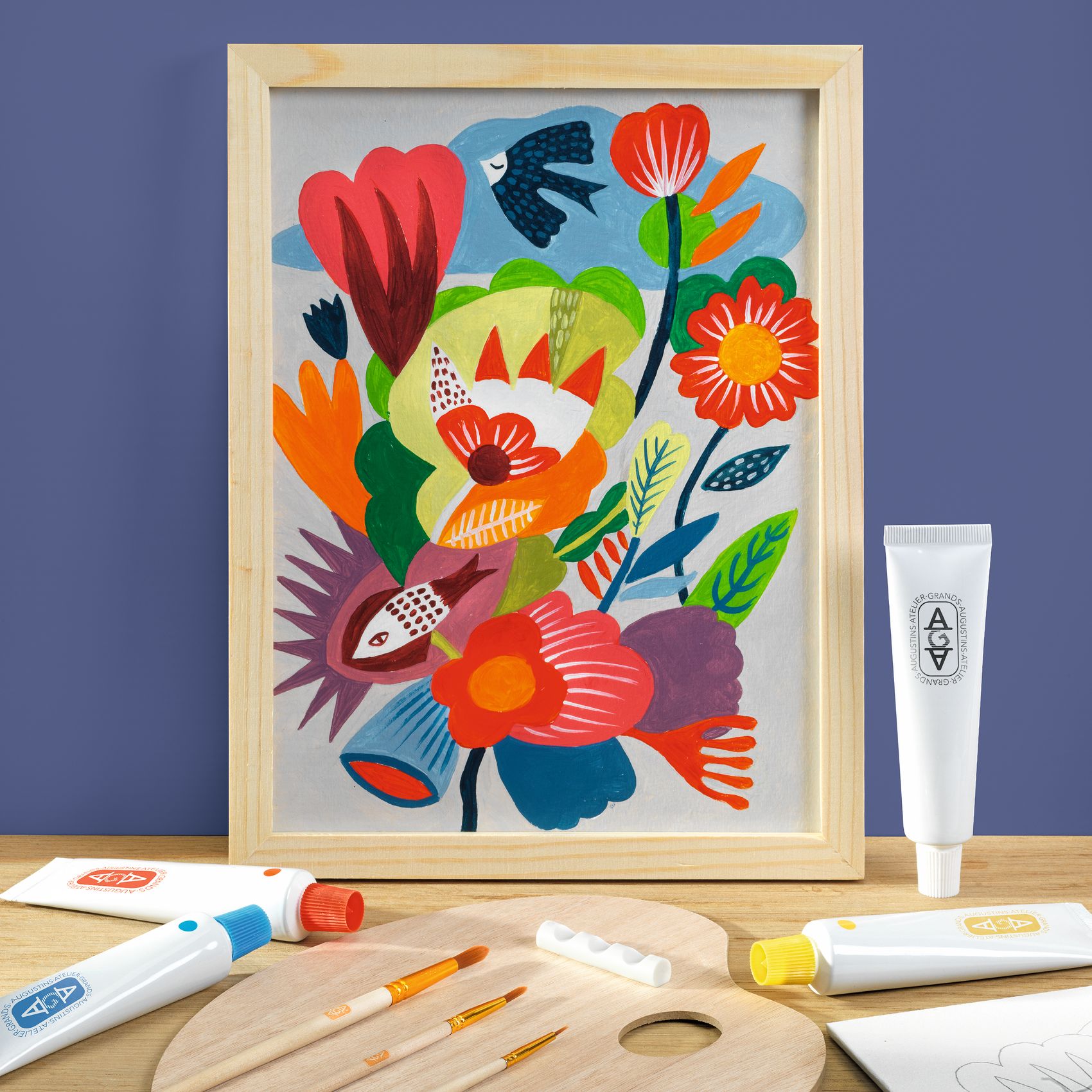 Műterem 23 - Színkeverés, Csendélet - Atelier 23, Colour Mixing - 1