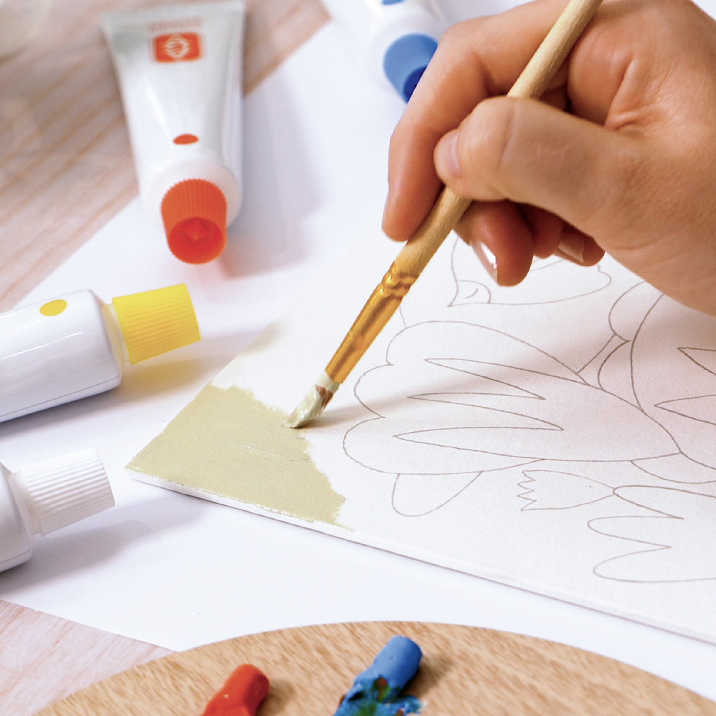Műterem 23 - Színkeverés, Csendélet - Atelier 23, Colour Mixing - 4
