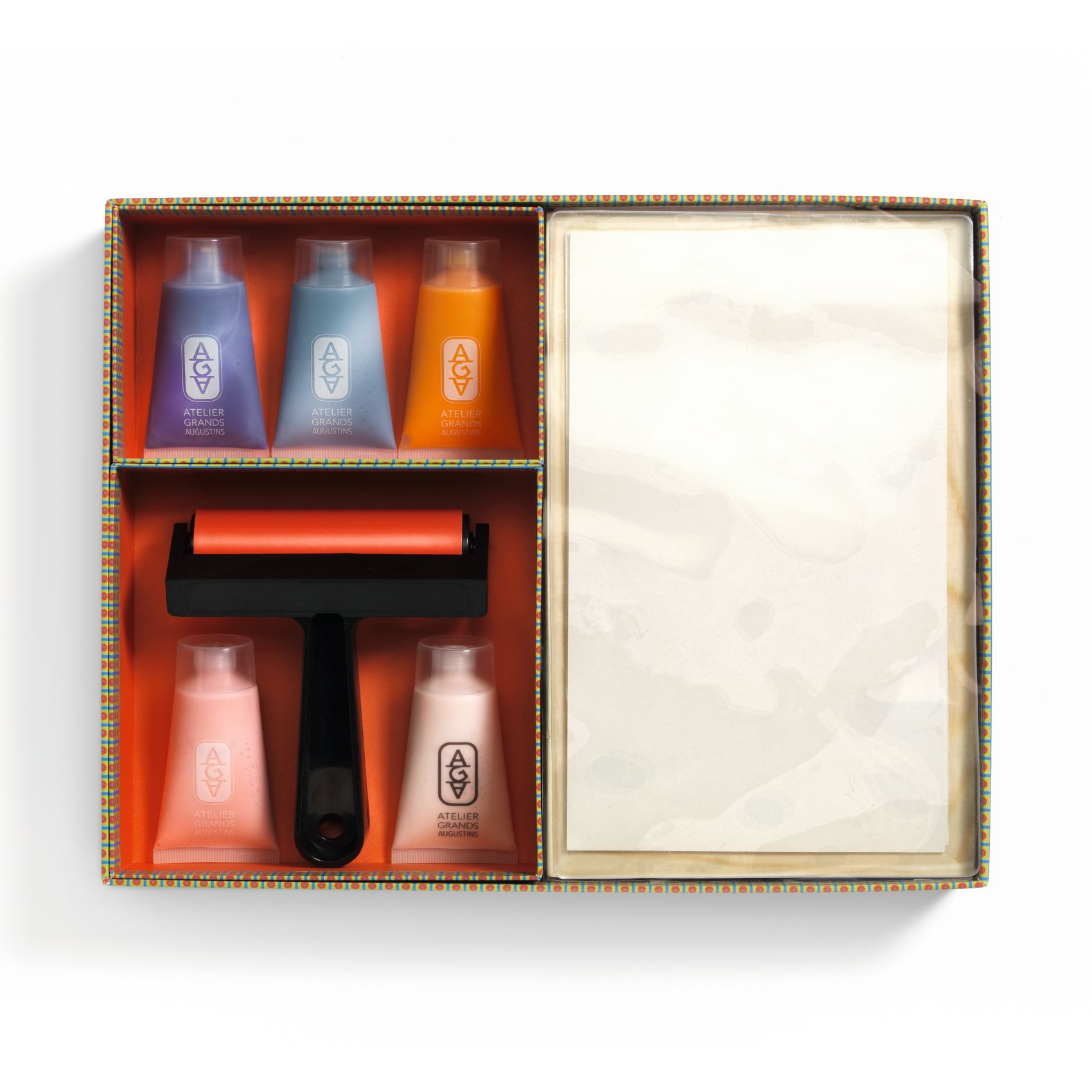 Műterem 47 - Gélnyomtatás, Éjjel és nappal - Atelier 47, Gel Printing - 2