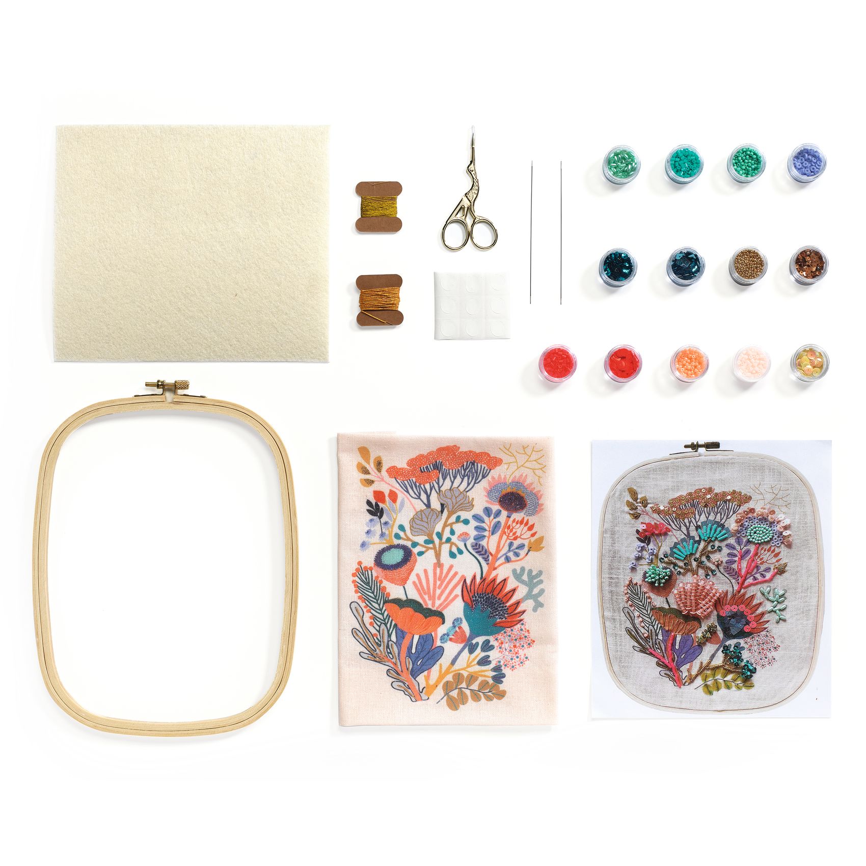 Műterem 58 - Gyöngyhímzés, Gyöngyvirág - Atelier 58, Beadwork - 2