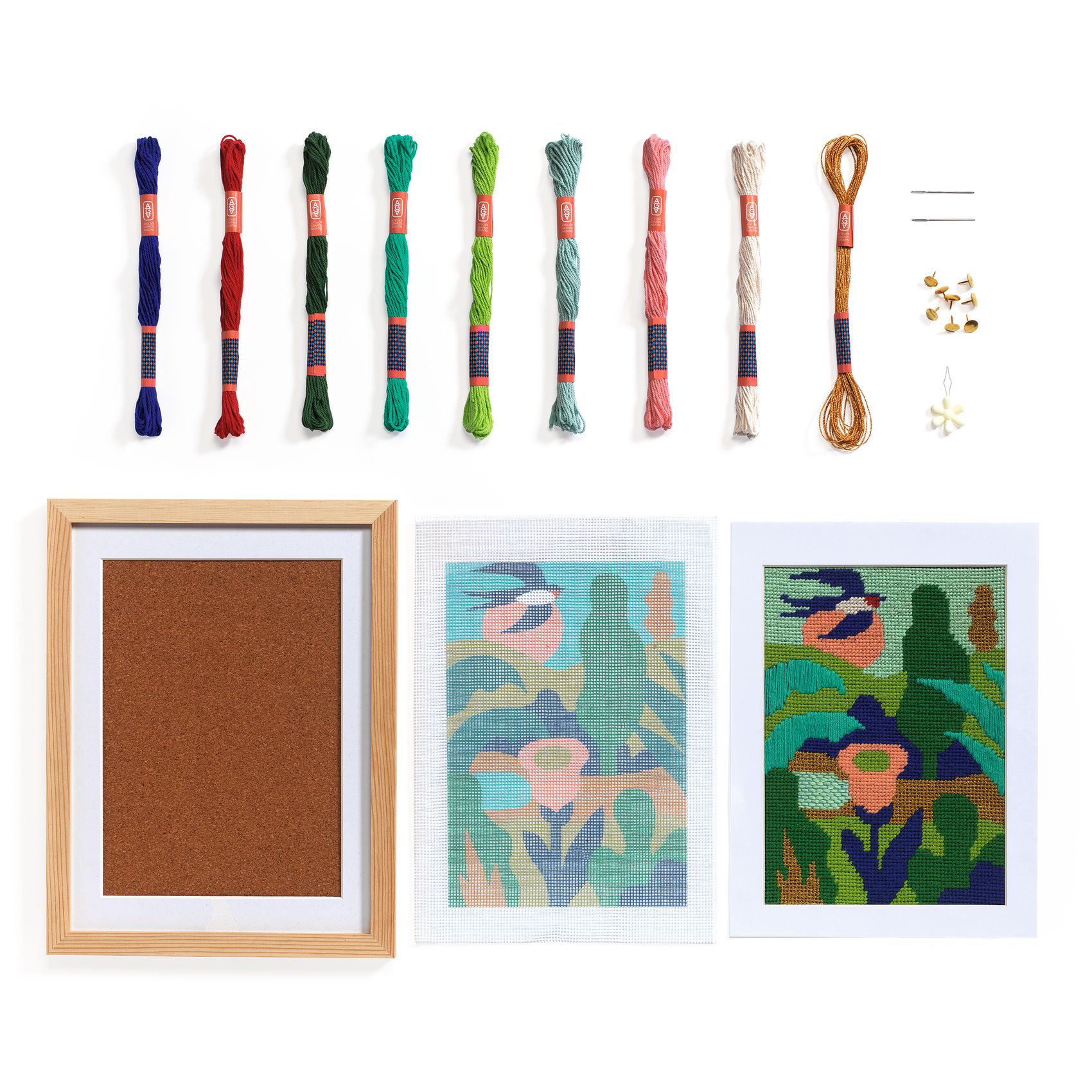 Műterem 65 - Tűhímzés, Hajnal - Atelier 65, Needlepoint - 2
