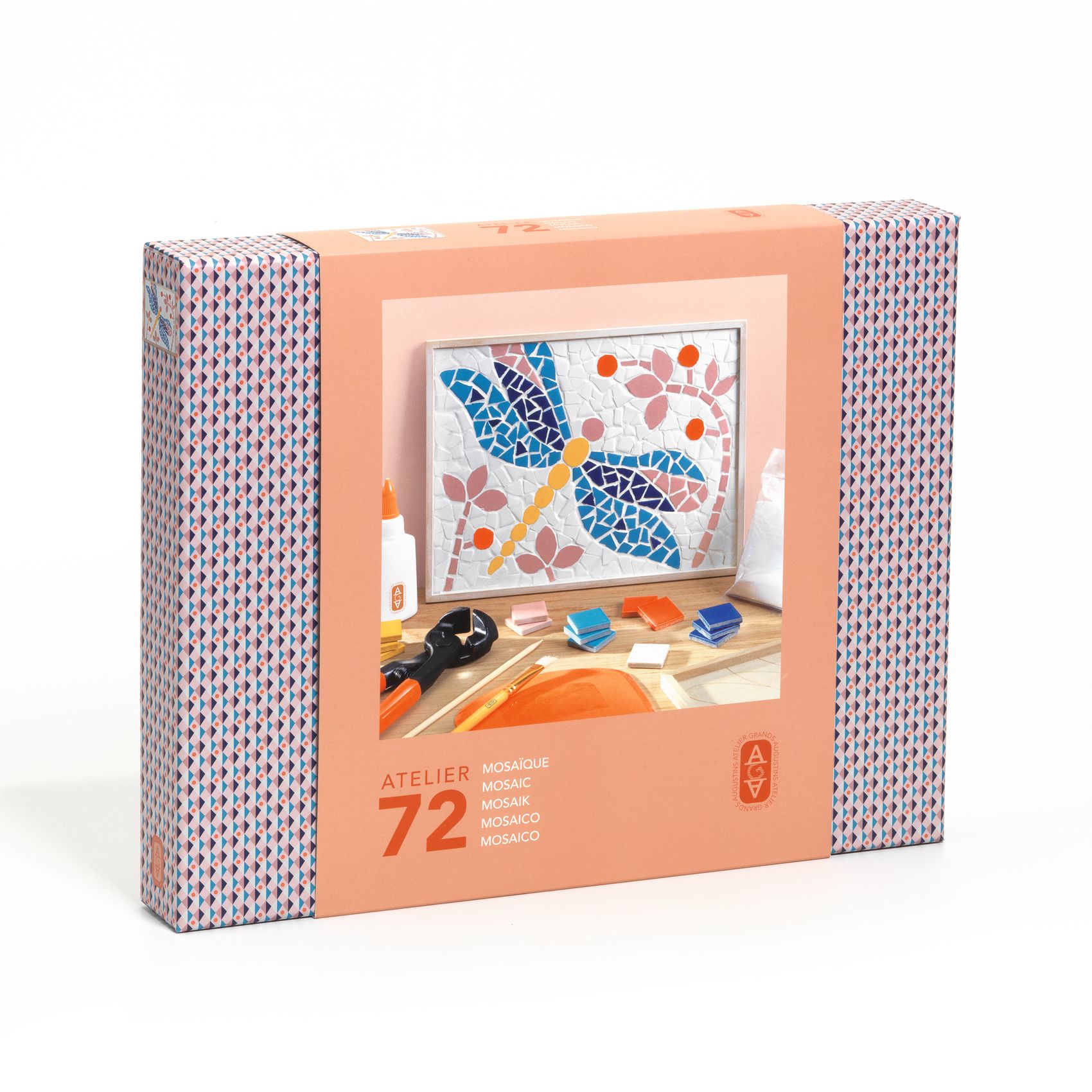 Műterem 72 - Mozaikkép, Szítakötő - Atelier 72, Mosaic - 0