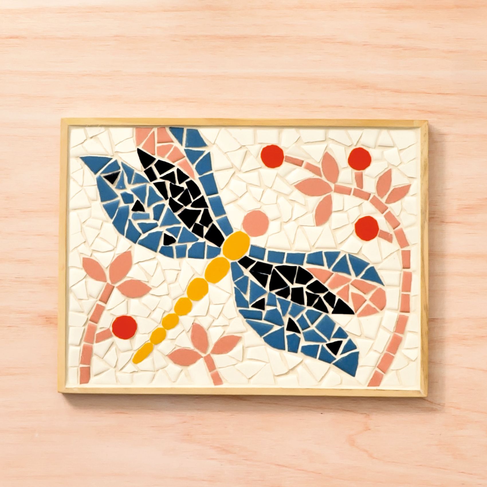 Műterem 72 - Mozaikkép, Szítakötő - Atelier 72, Mosaic - 8