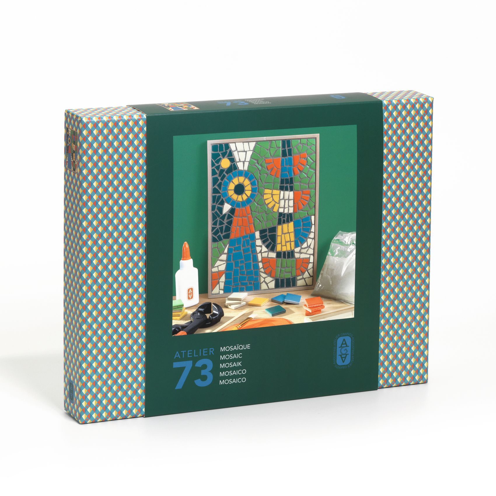 Műterem 73 - Mozaikkép, Páva - Atelier 73, Mosaic - 0