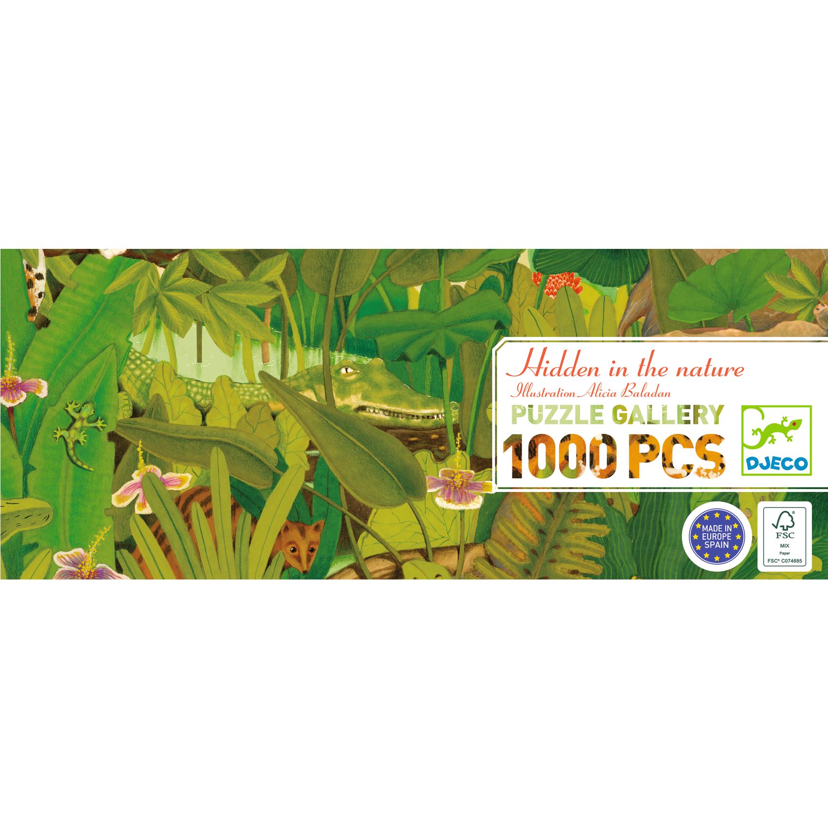 Művész puzzle - A természet rejtekén, 1000 db-os - Hidden in the Nature - 5