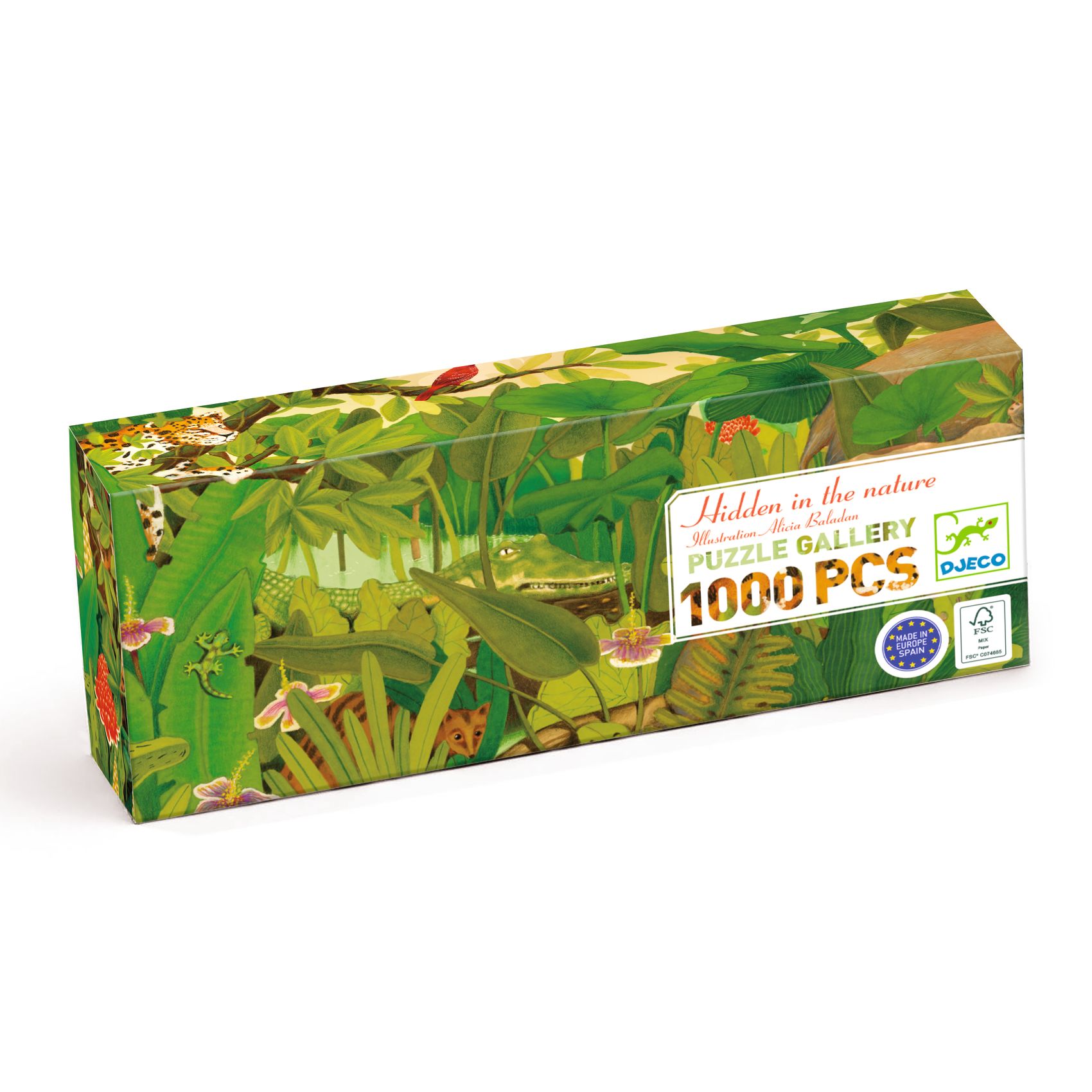 Művész puzzle - A természet rejtekén, 1000 db-os - Hidden in the Nature - 0