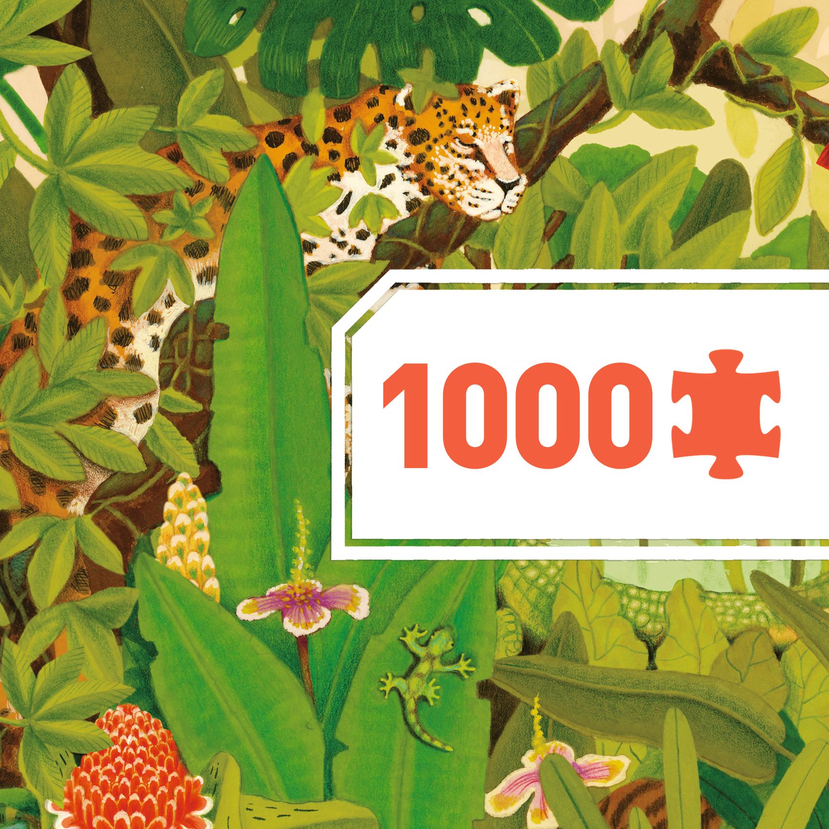 Művész puzzle - A természet rejtekén, 1000 db-os - Hidden in the Nature - 1