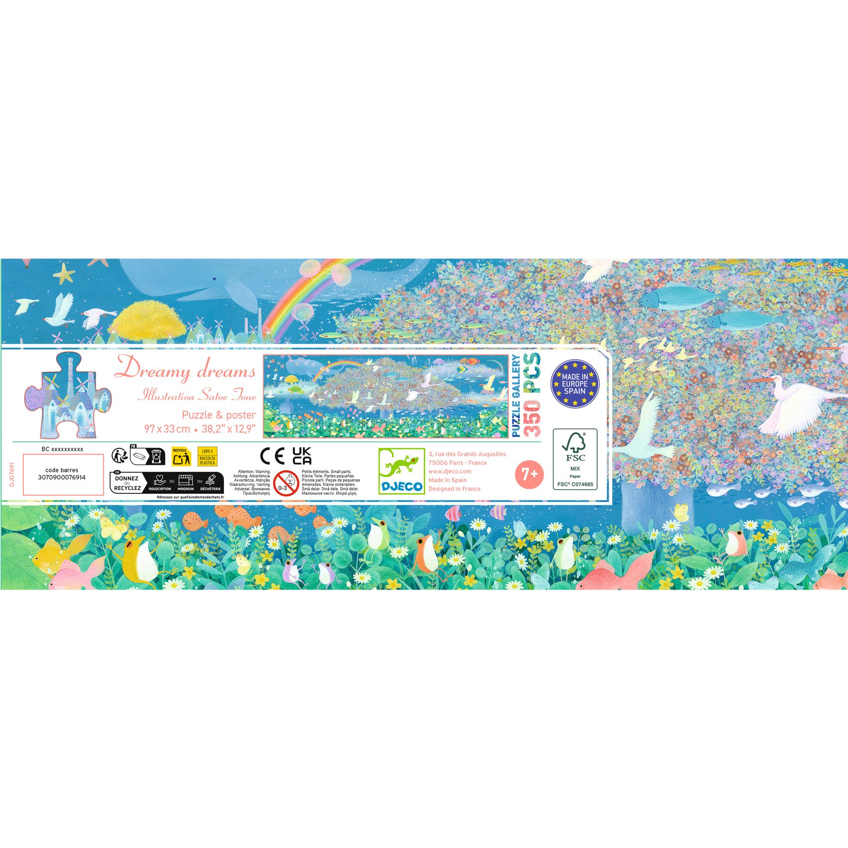 Művész puzzle - Álomkép, 350 db-os - Dreamy dreams - 5