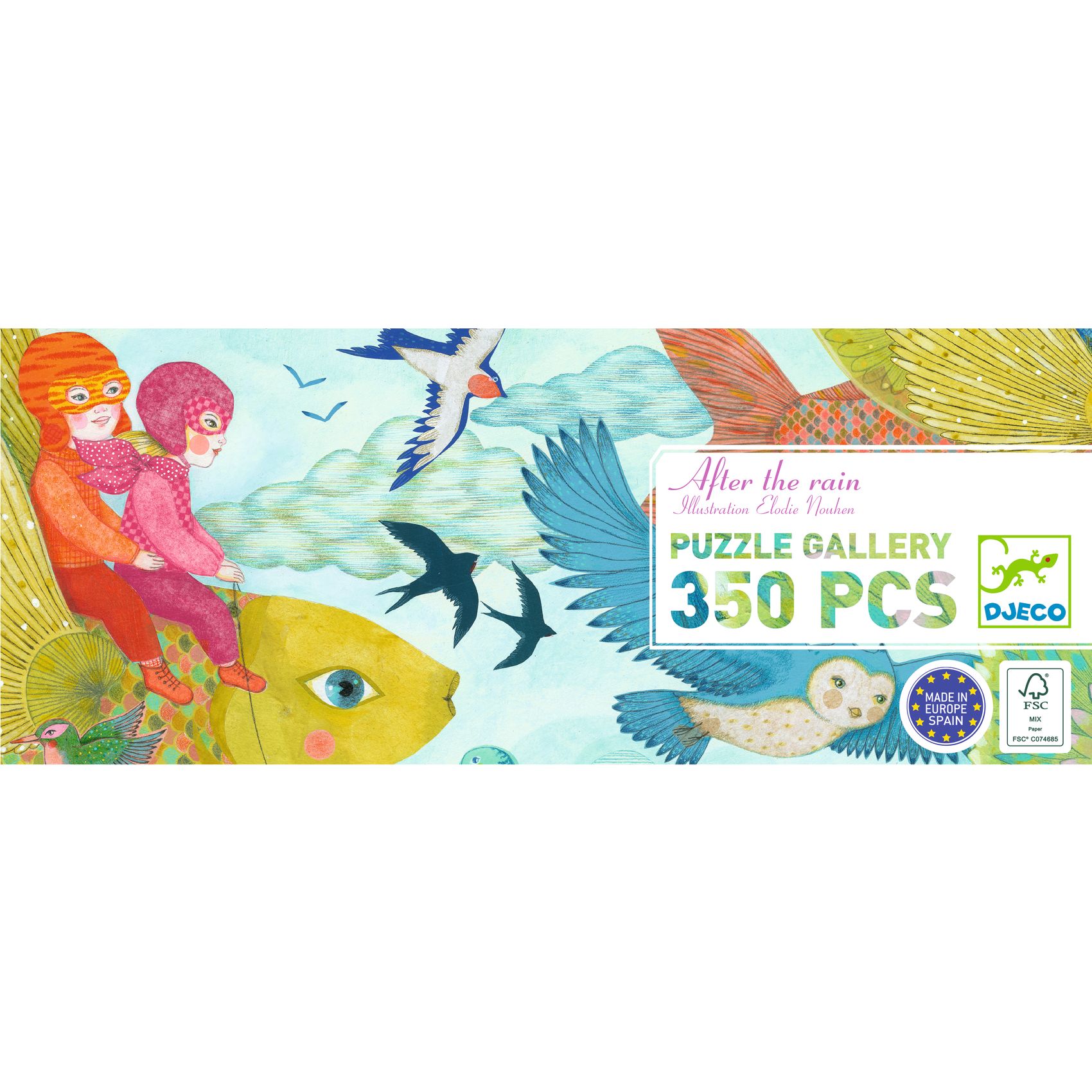 Művész puzzle - Eső után, 350 db-os - After the rain - 4