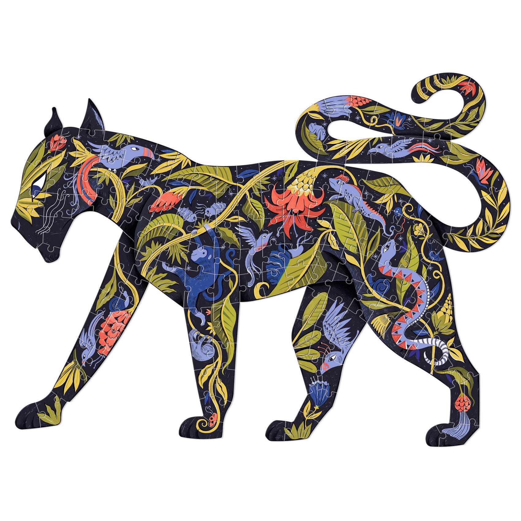 Művész puzzle - Fekete párduc, 150 db-os - Panther - 2