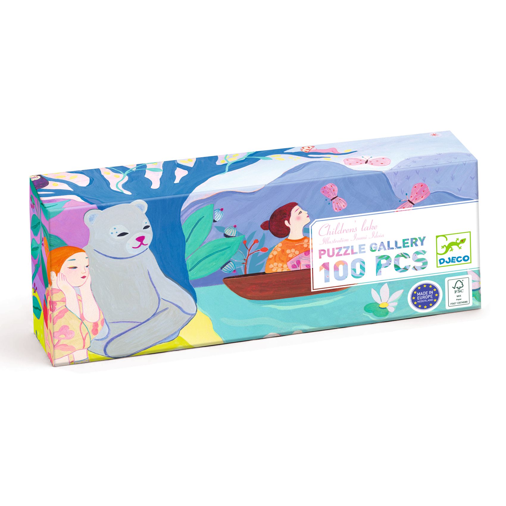 Művész puzzle - Gyermekek tava - Children's lake - 0