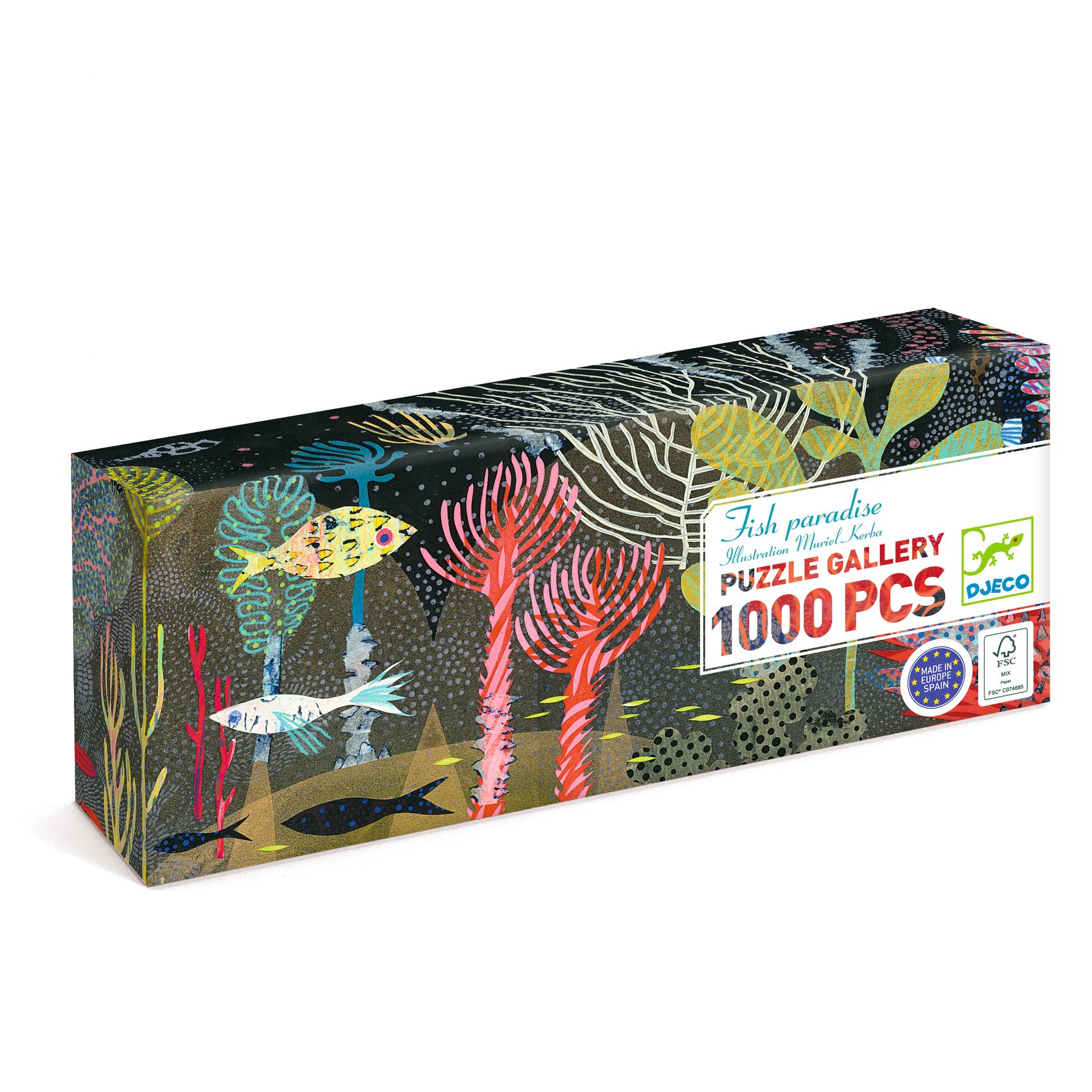 Művész puzzle - Halparadicsom, 1000 db-os - Fish Paradise - 0