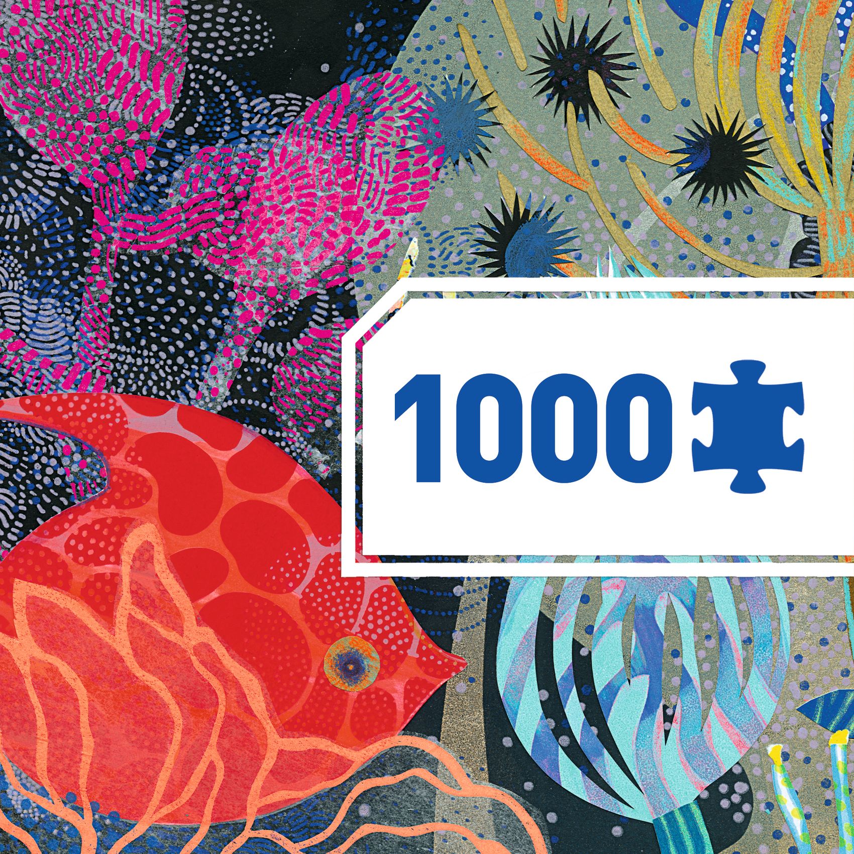 Művész puzzle - Halparadicsom, 1000 db-os - Fish Paradise - 1