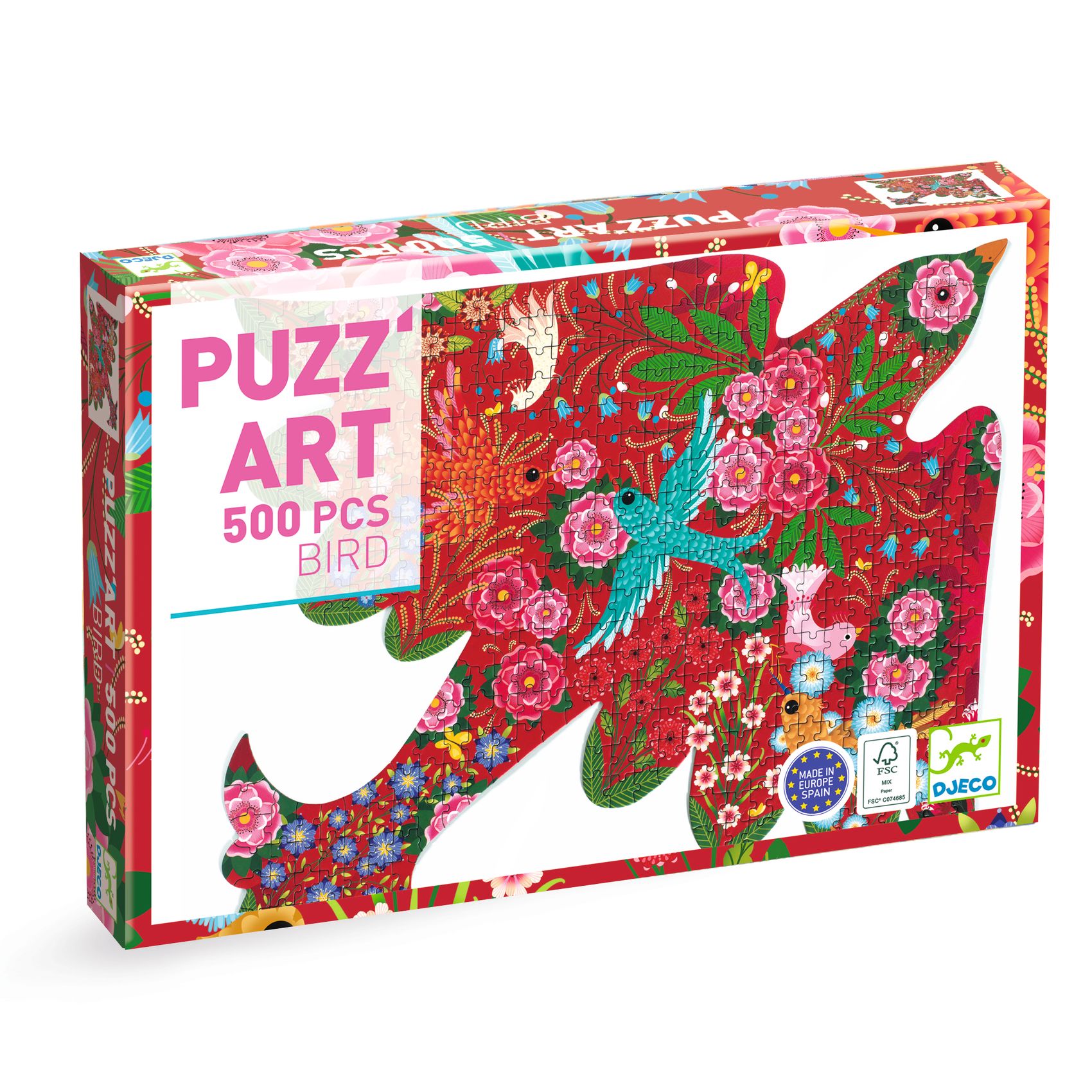 Művész puzzle - Madár, 500 db-os - Bird - 0