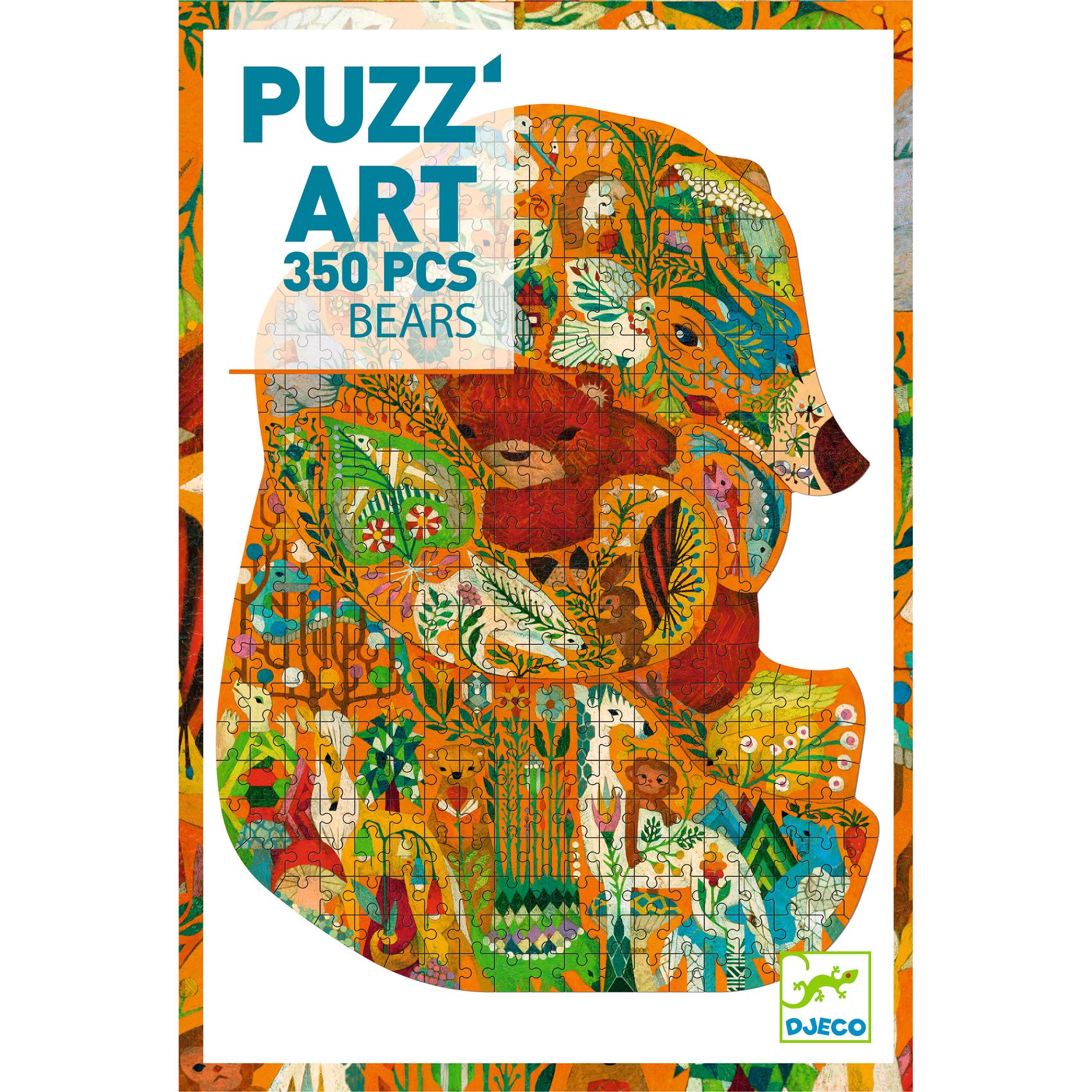 Művész puzzle - Medvék, 350 db-os - Bears - 0
