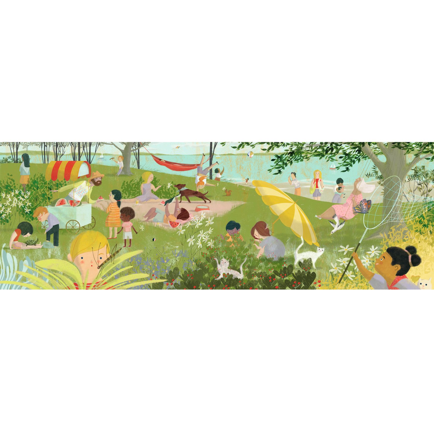 Művész puzzle - Nyári nap, 350 db-os - A Summer’s Day - 2