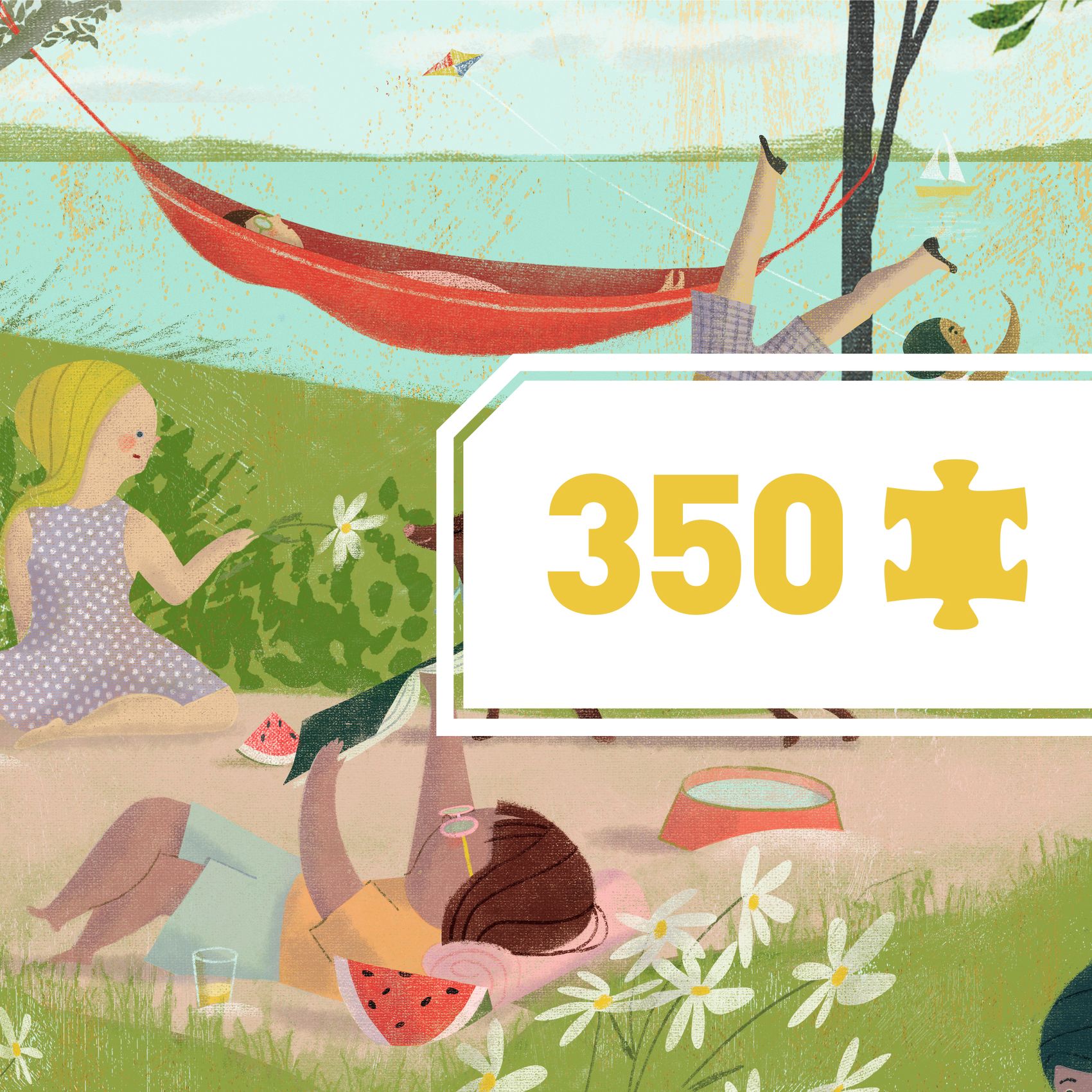 Művész puzzle - Nyári nap, 350 db-os - A Summer’s Day - 1