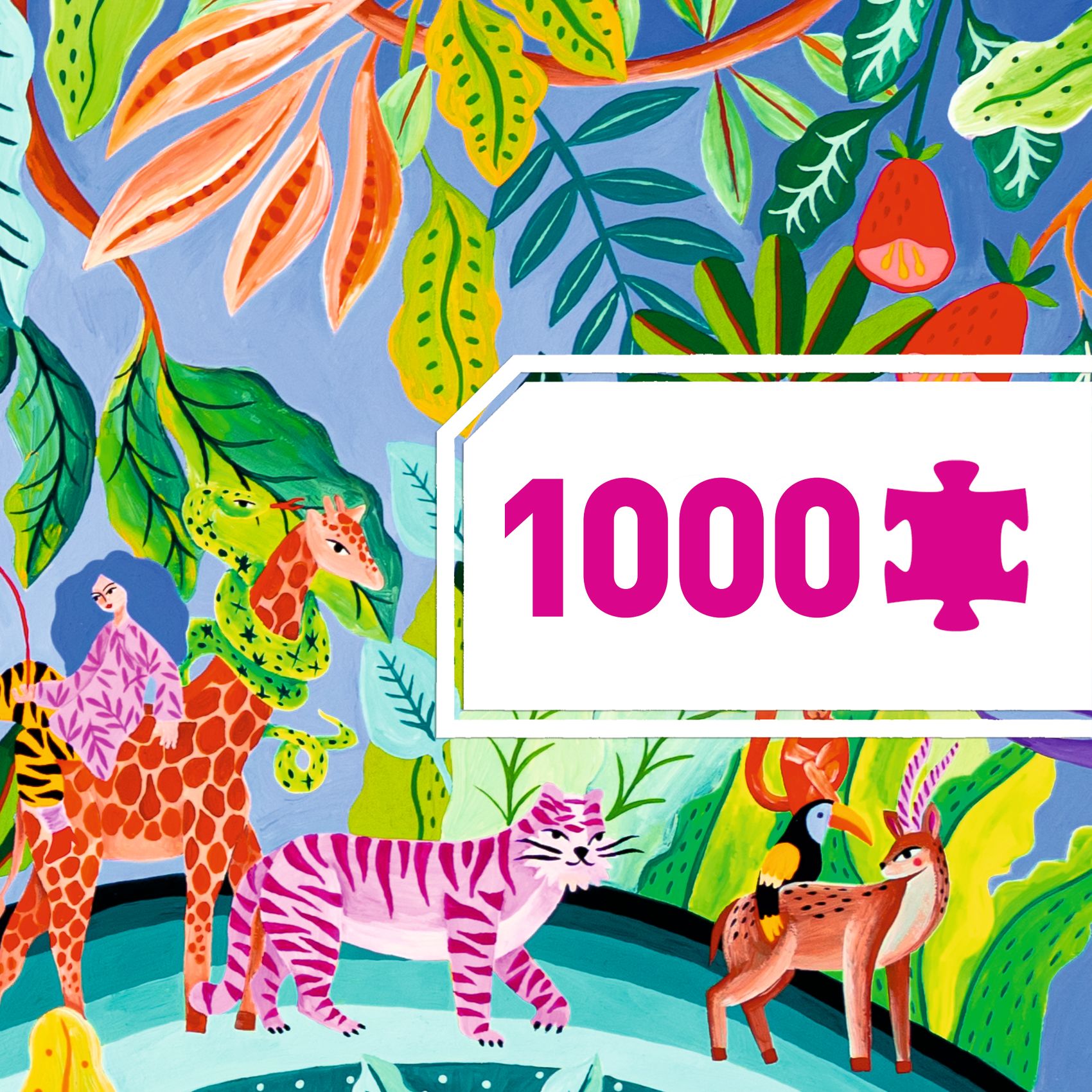 Művész puzzle - Parádé, 1000 db-os - La fiesta - 1