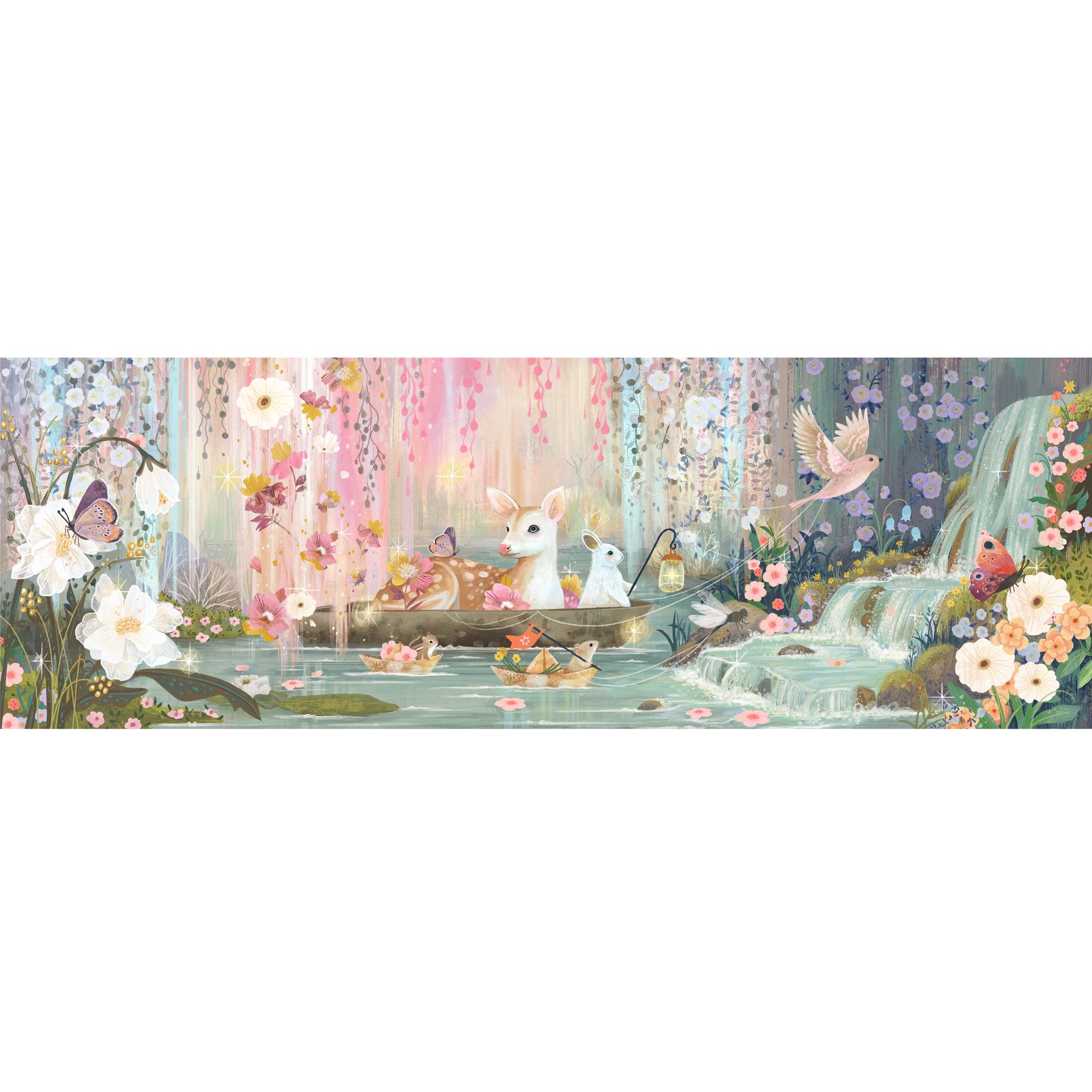 Művész puzzle - Tündér-tó, 350 db-os - Fairy Lake - 2