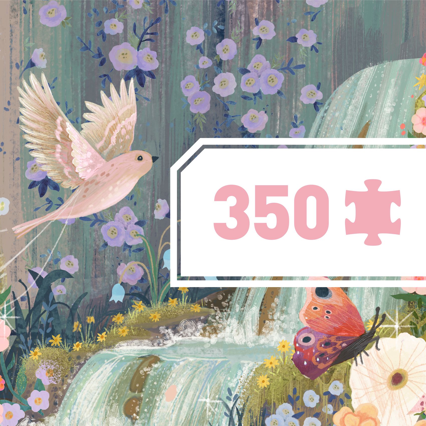 Művész puzzle - Tündér-tó, 350 db-os - Fairy Lake - 1