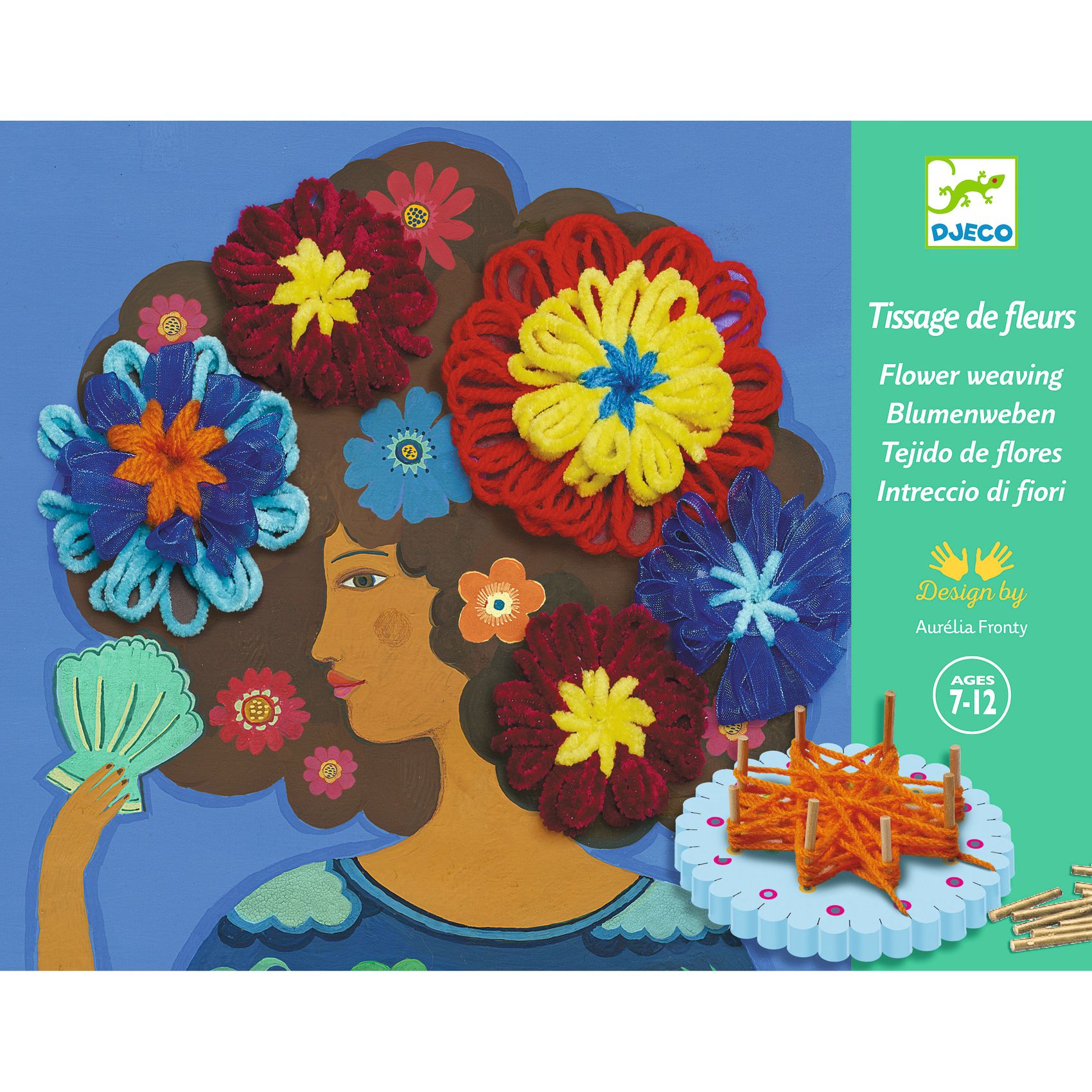Művészeti műhely - Hajkoronák díszítése virágszövéssel - A hemisphere in your hair - 5