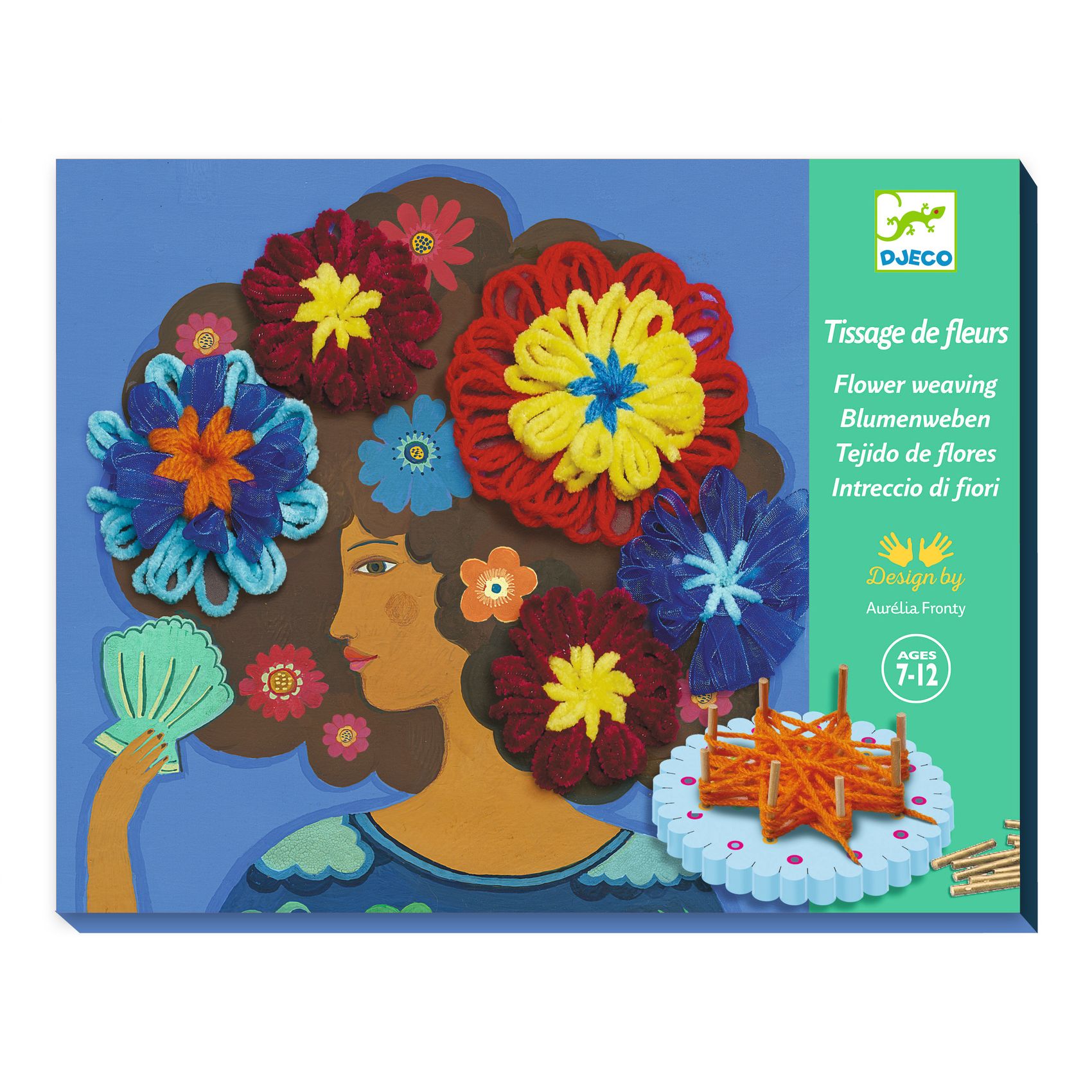 Művészeti műhely - Hajkoronák díszítése virágszövéssel - A hemisphere in your hair - 0