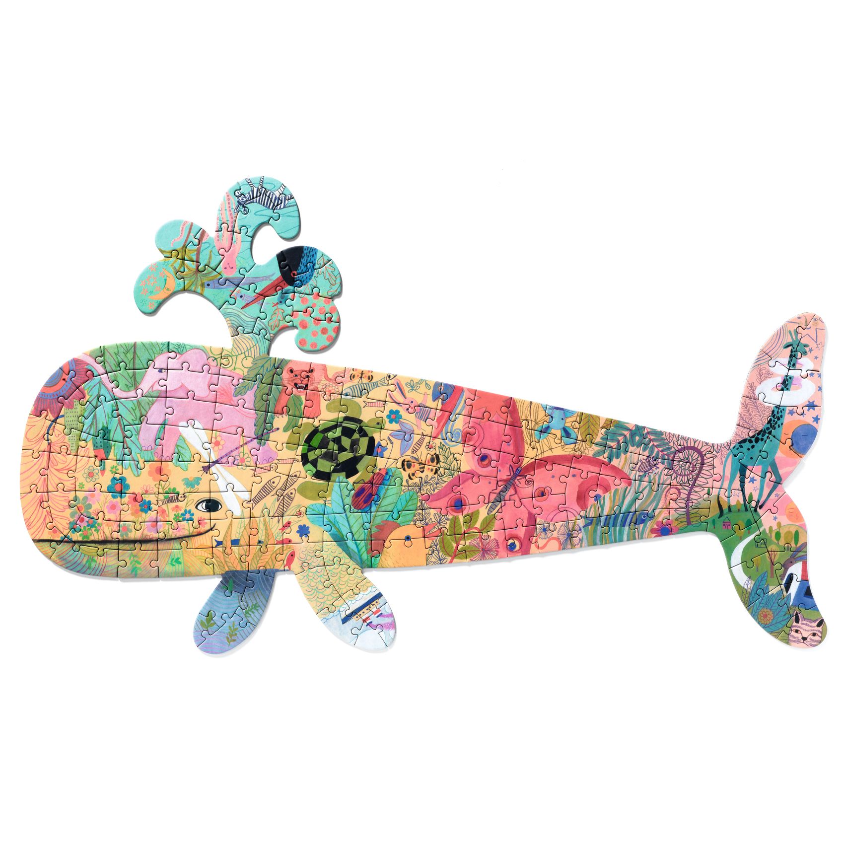 Művészeti puzzle - Bálna, 150 db-os - Whale - 2