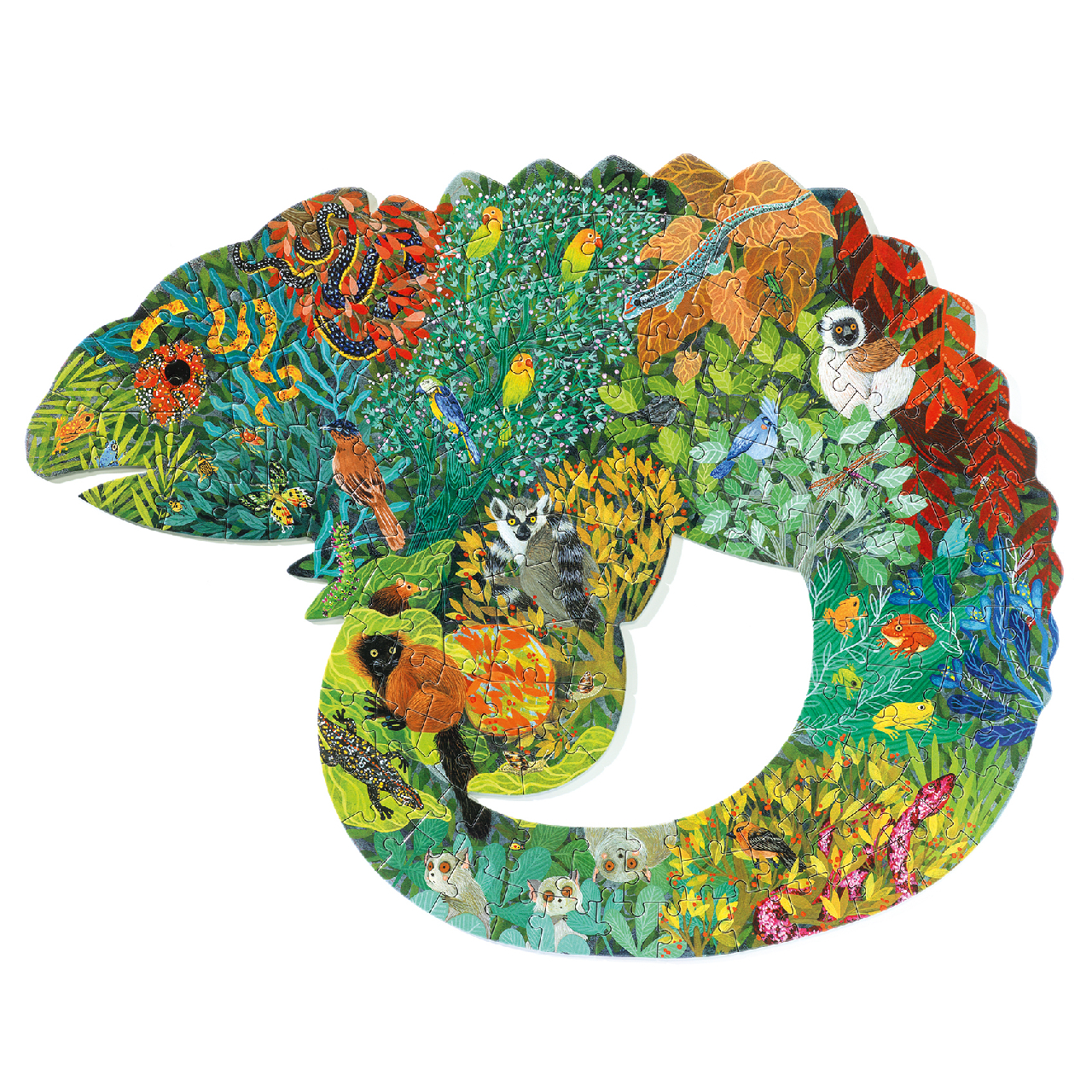 Művészeti puzzle - Kameleon, 150 db-os - Chameleon - 2