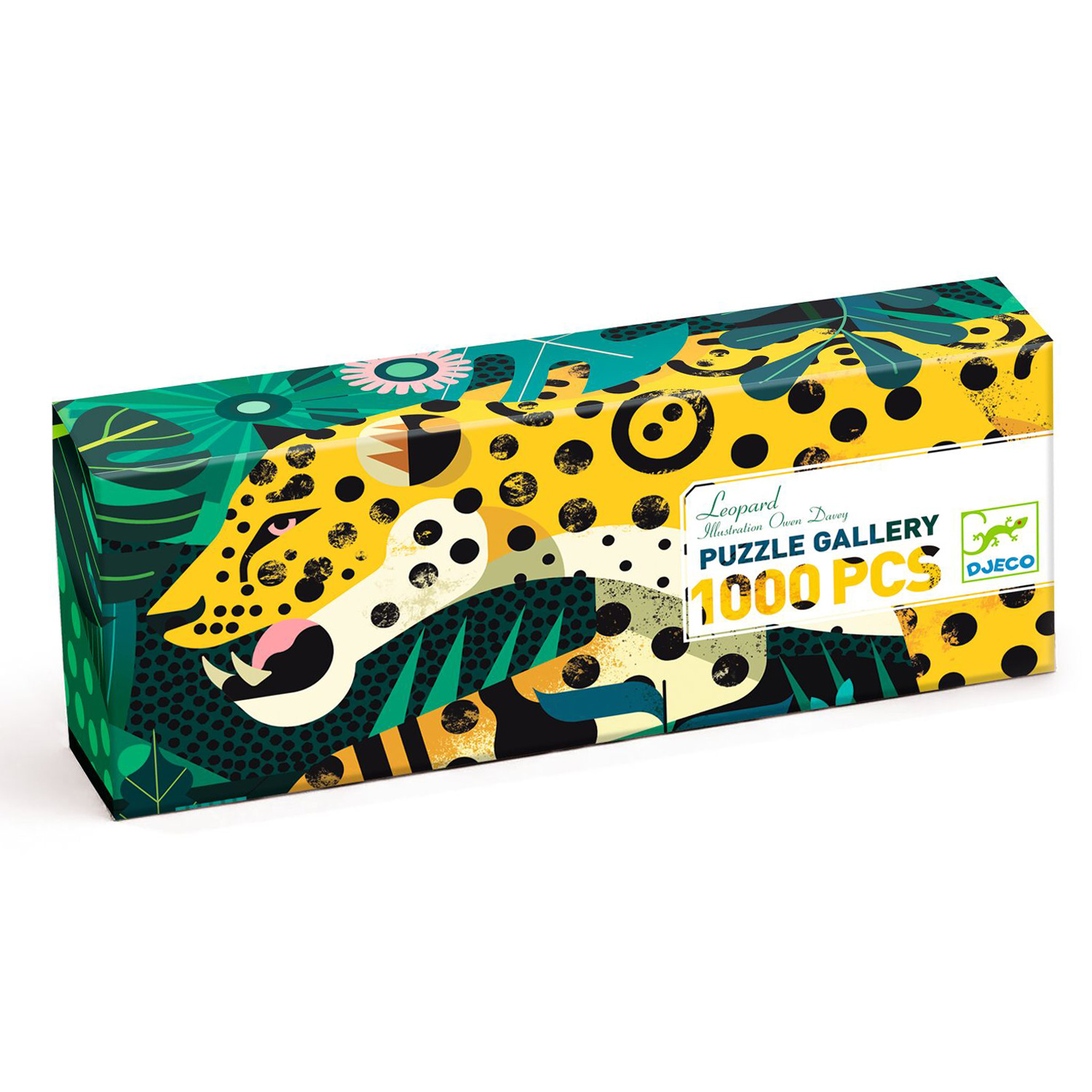 Művész puzzle - Leopárd, 1000 db-os - Leopard - 0