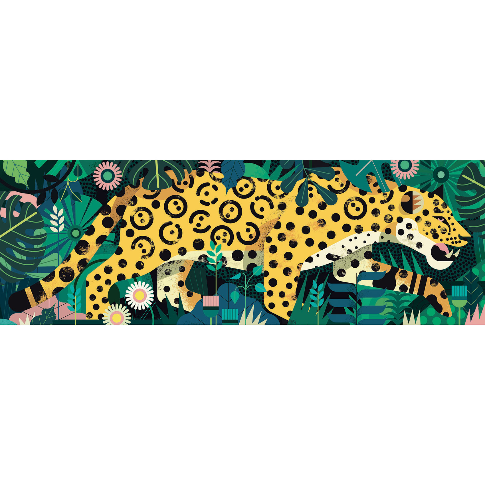 Művész puzzle - Leopárd, 1000 db-os - Leopard - 3