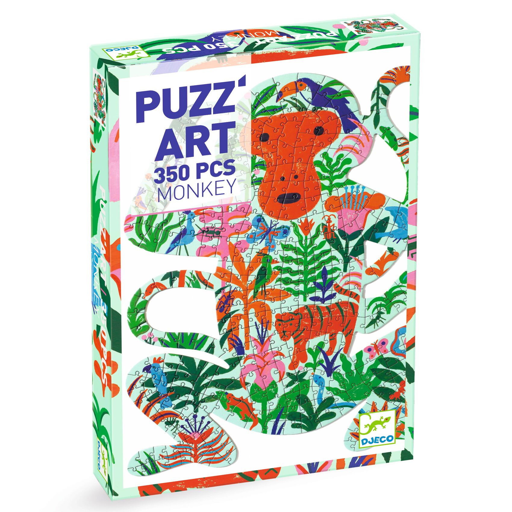 Művészeti puzzle - Majom, 350 db-os - Monkey - 0