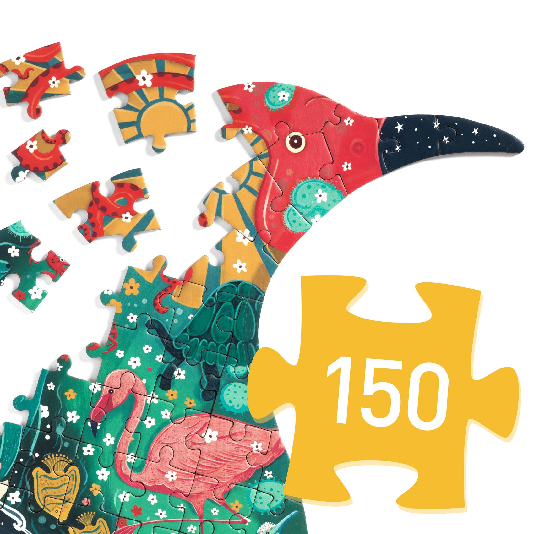 Művészeti puzzle - Pingvin, 150 db-os - Penguin - 1