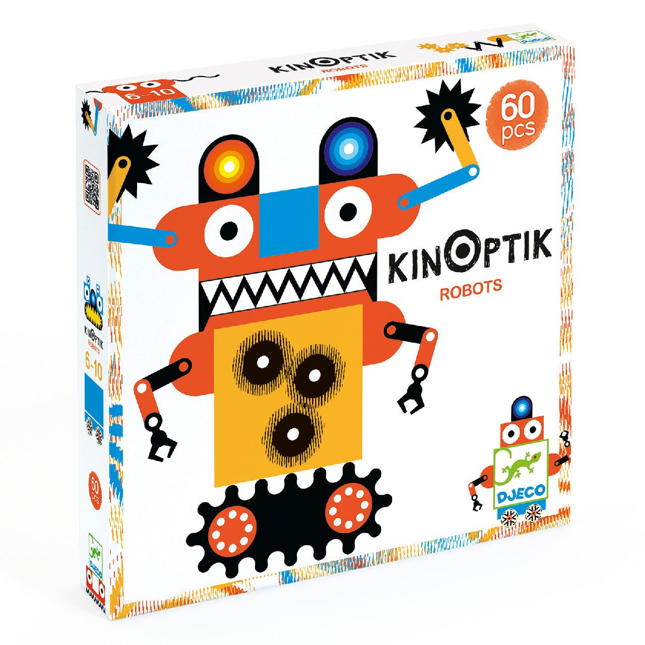 Optikai puzzle - Robotok, 60 db-os - Kinoptik Robots - 0