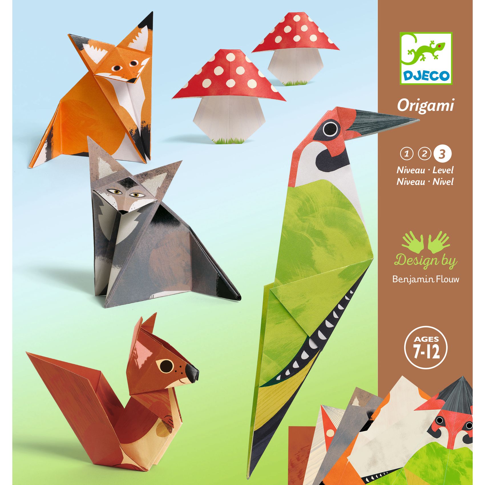 Origami - Erdei séta - Forest walk - 4