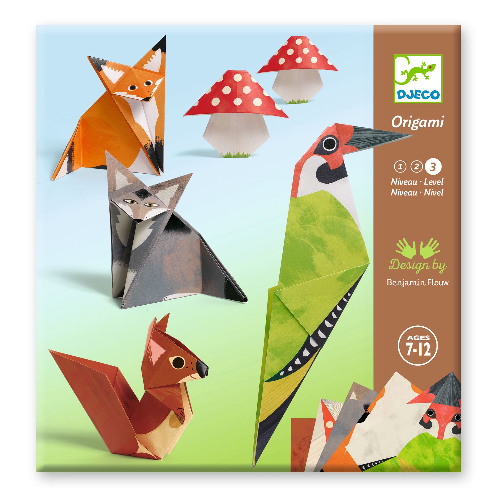 Origami - Erdei séta - Forest walk - 0