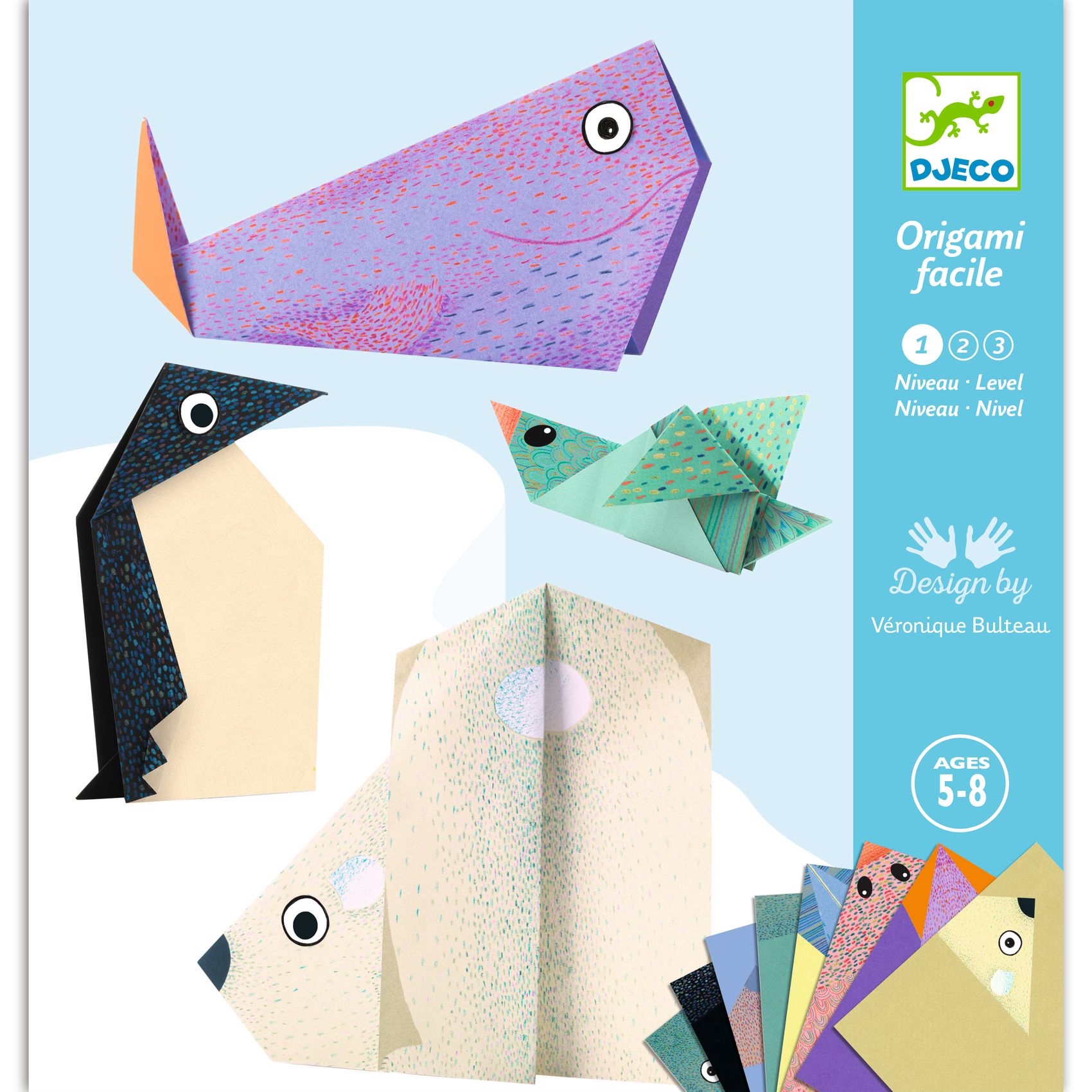 Origami - Sarkkör állatai - Polar animals  - 0