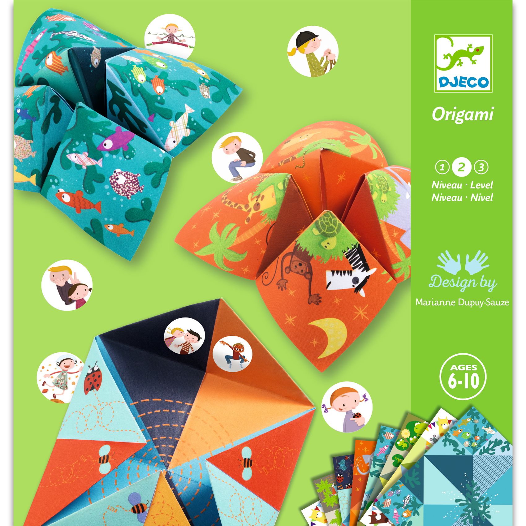 Origami - Sótartó - Origami bird game - 0