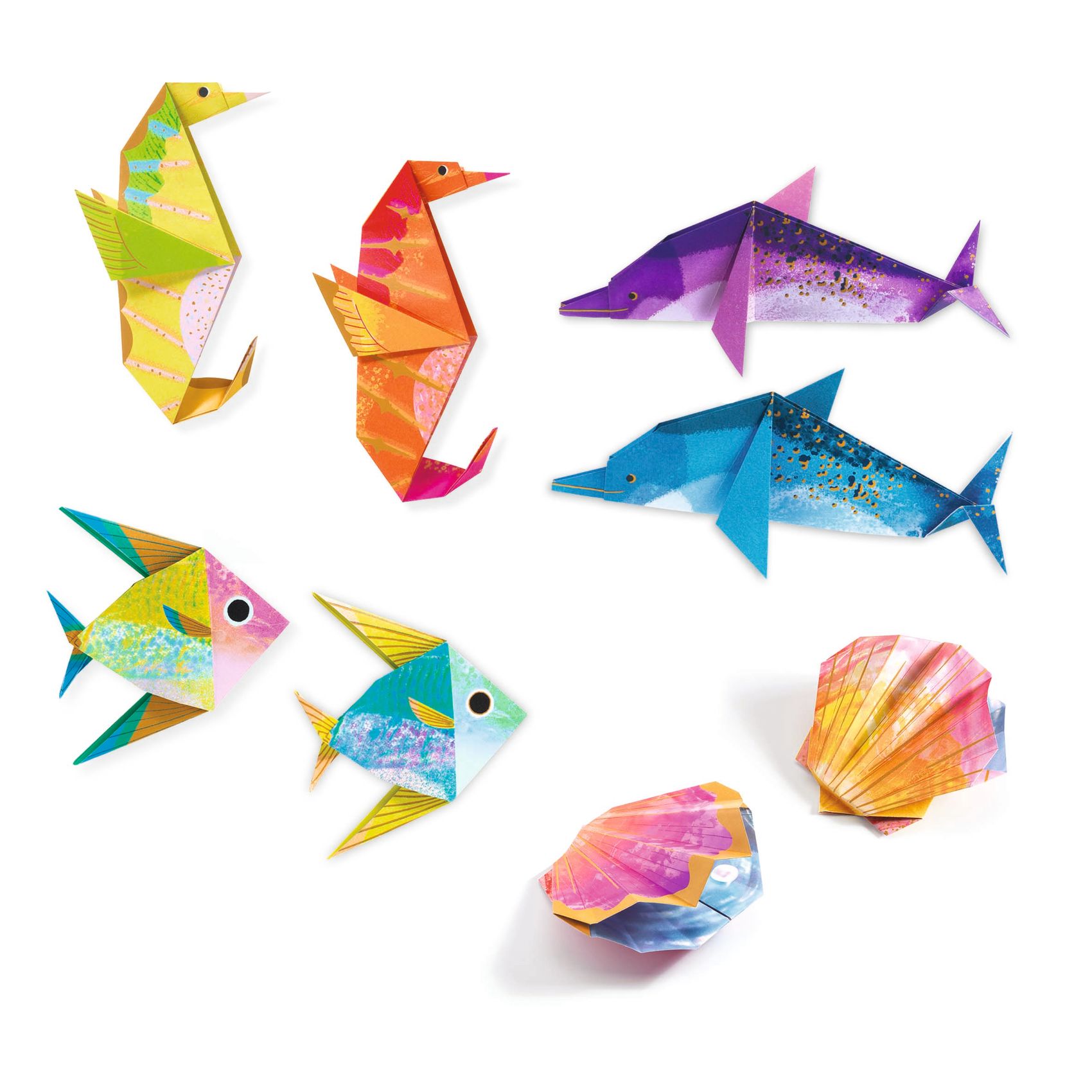 Origami - Tengeri élőlények - Sea creatures - 1