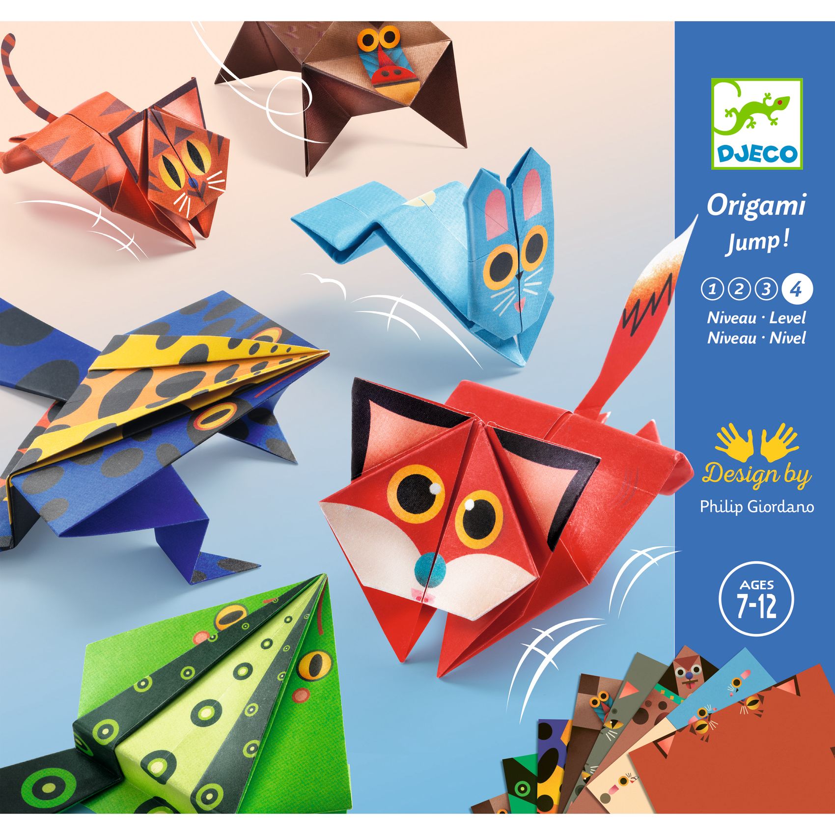 Origami - Ugró állatok - Jumping animals - 0